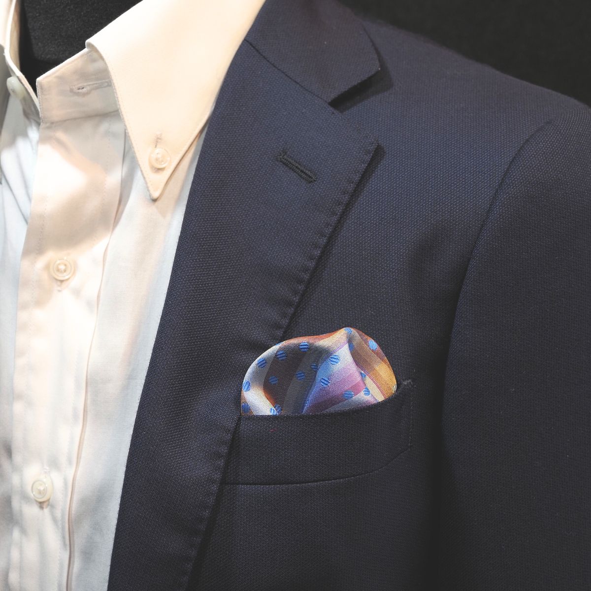 VANNERS Silk ポケットチーフ