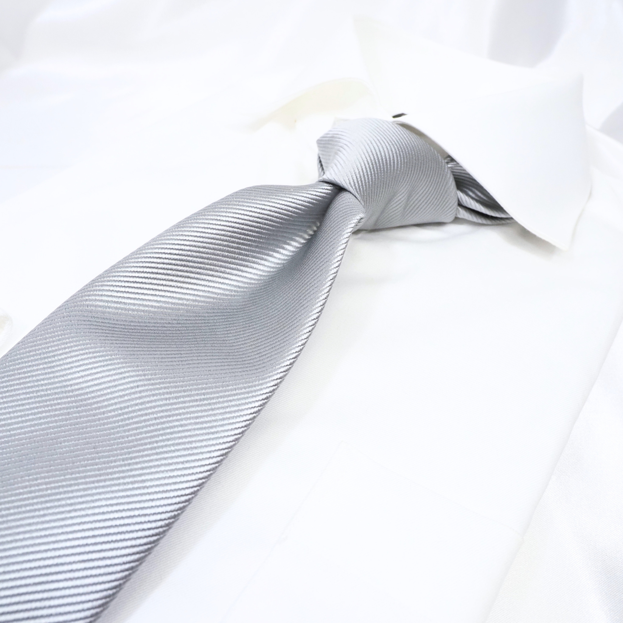 ソリッドタイ【シルバー】