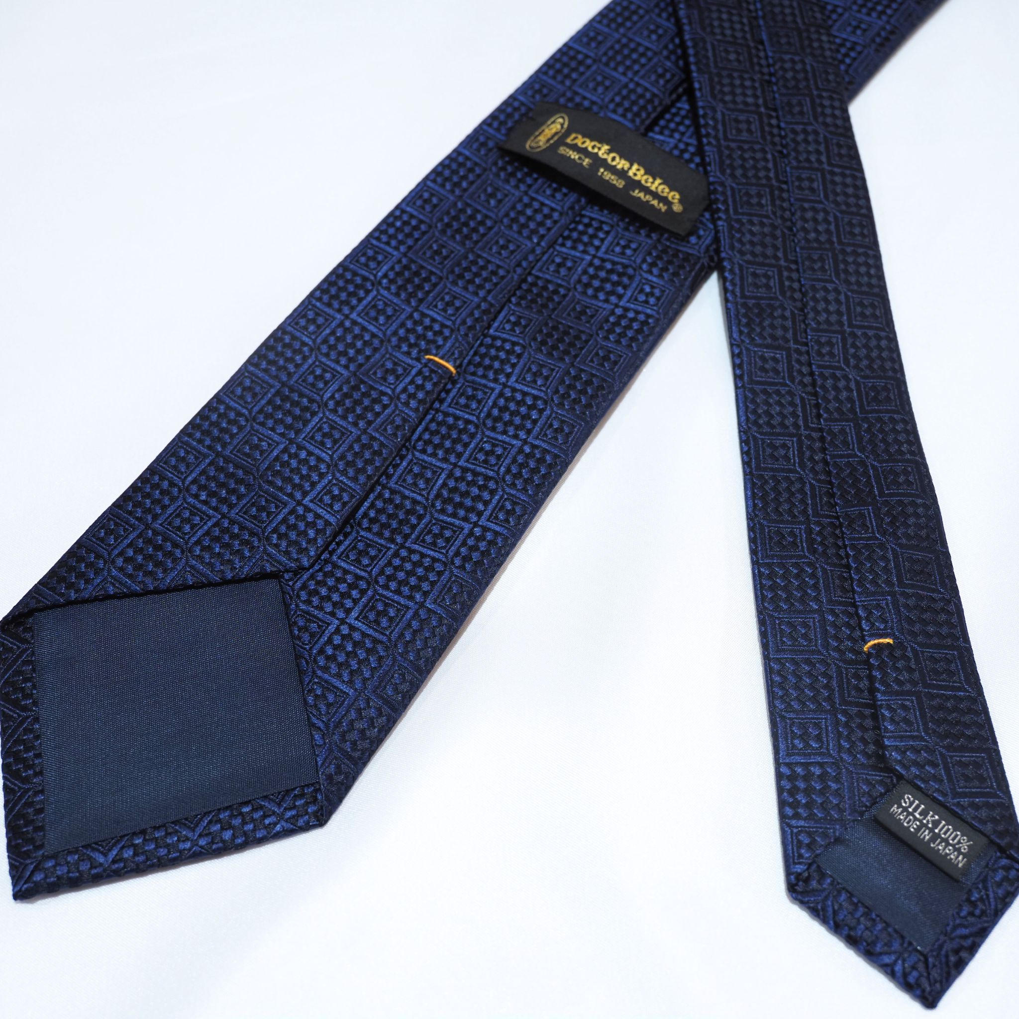 オリジナルソリッドタイ【紺】⑤