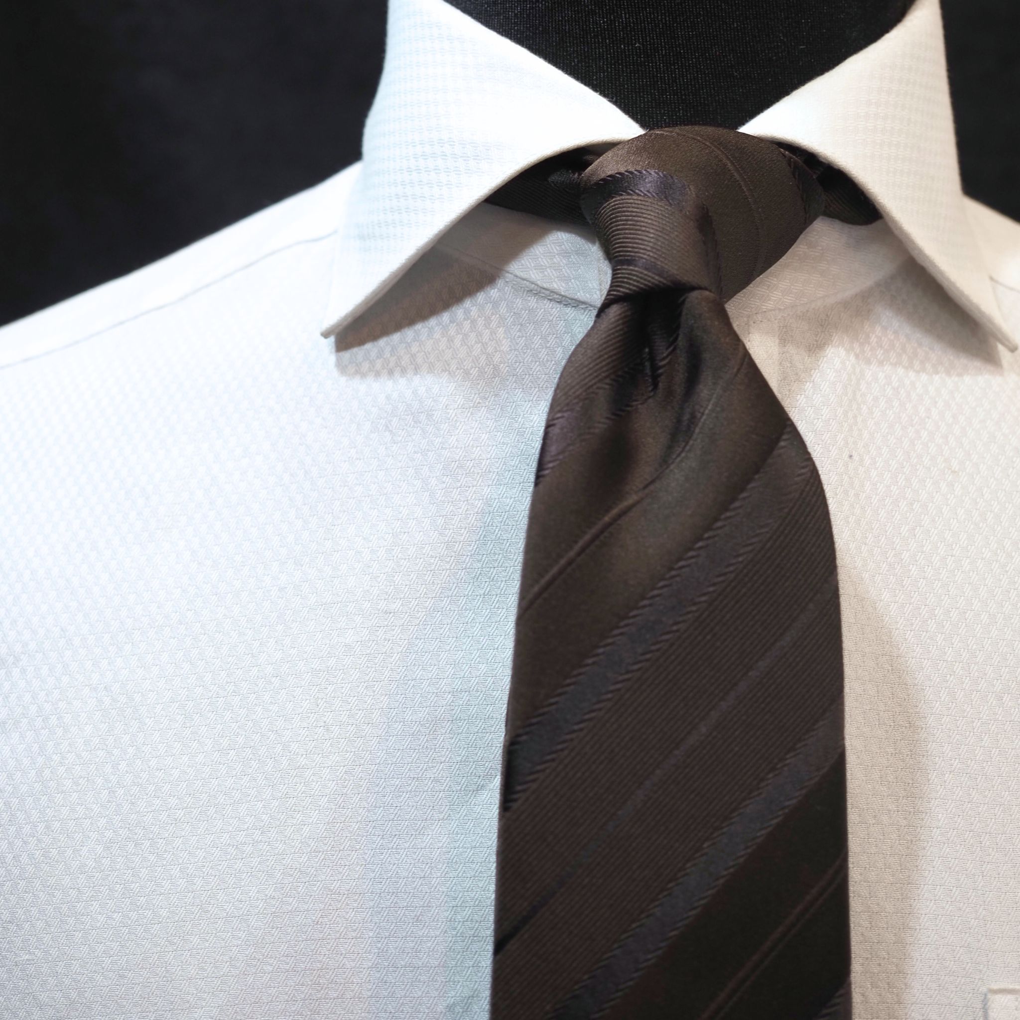 オリジナルソリッドタイ【ブラウン】⑤