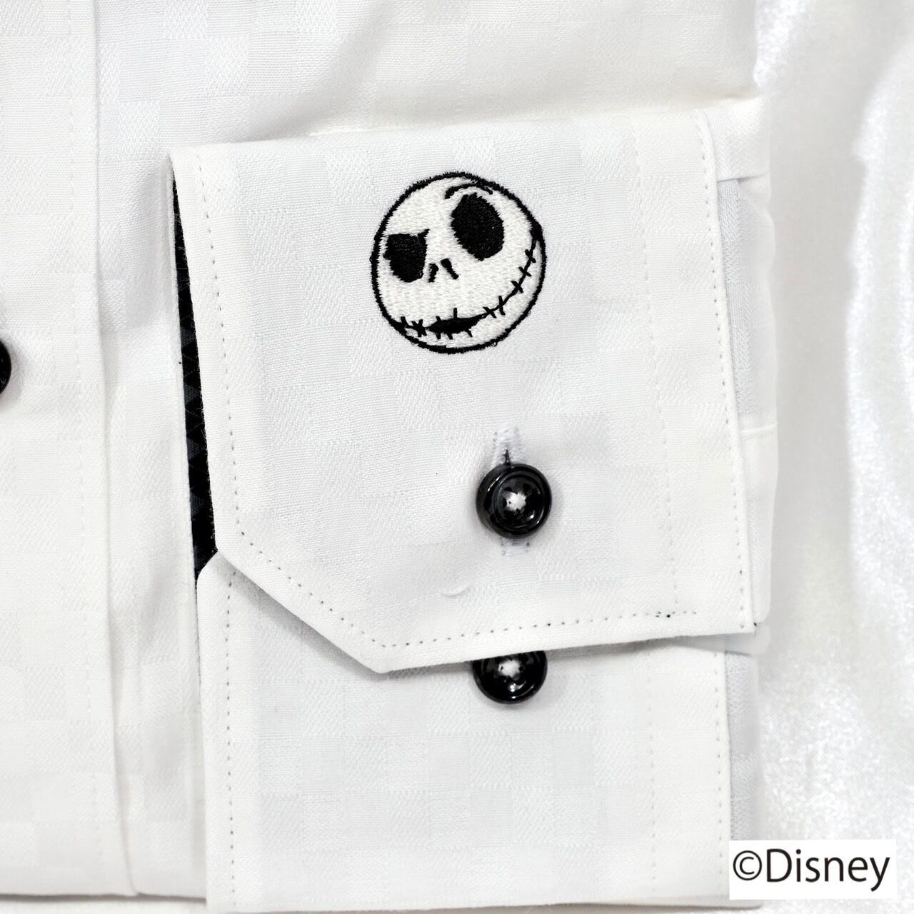【Disney/ジャック・スケリントン】限定刺繍ワイシャツ　Mサイズ