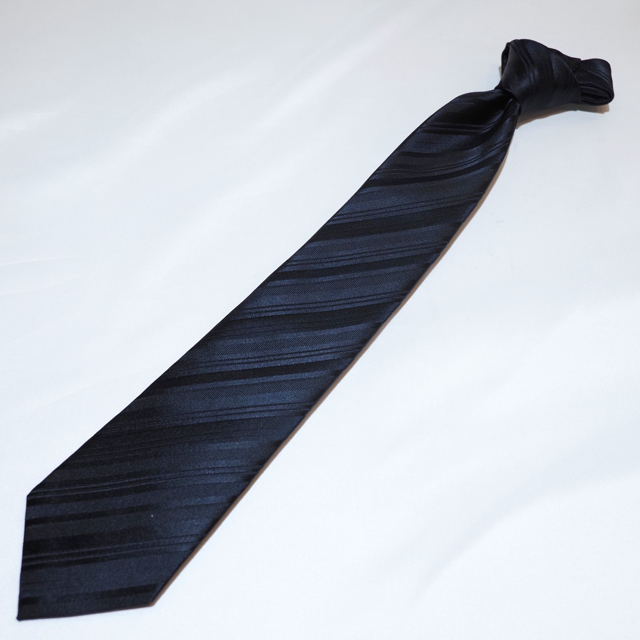 オリジナルソリッドタイ【濃紺】①