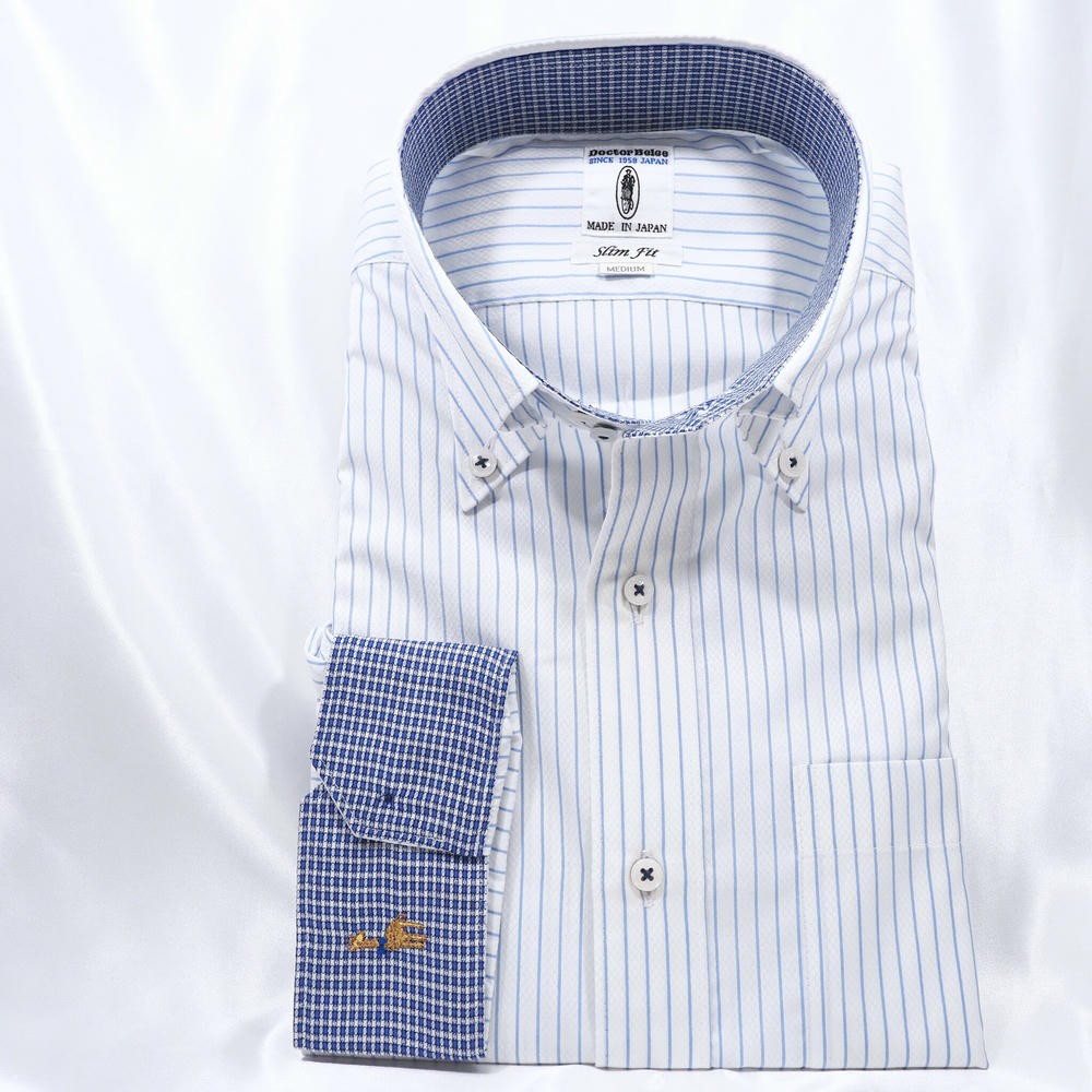 【七分袖 Mスリム】38834-1