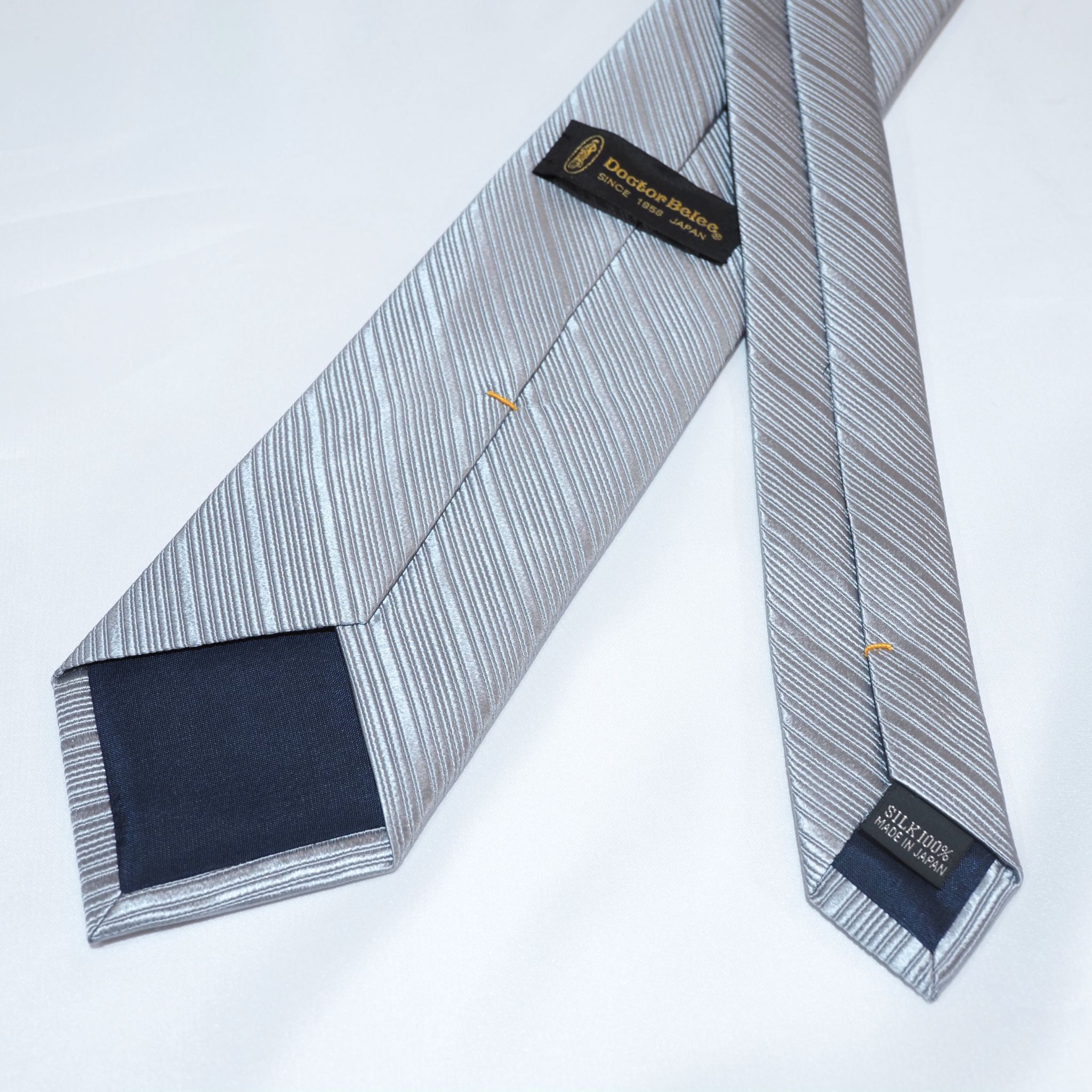オリジナルソリッドタイ【シルバー】④