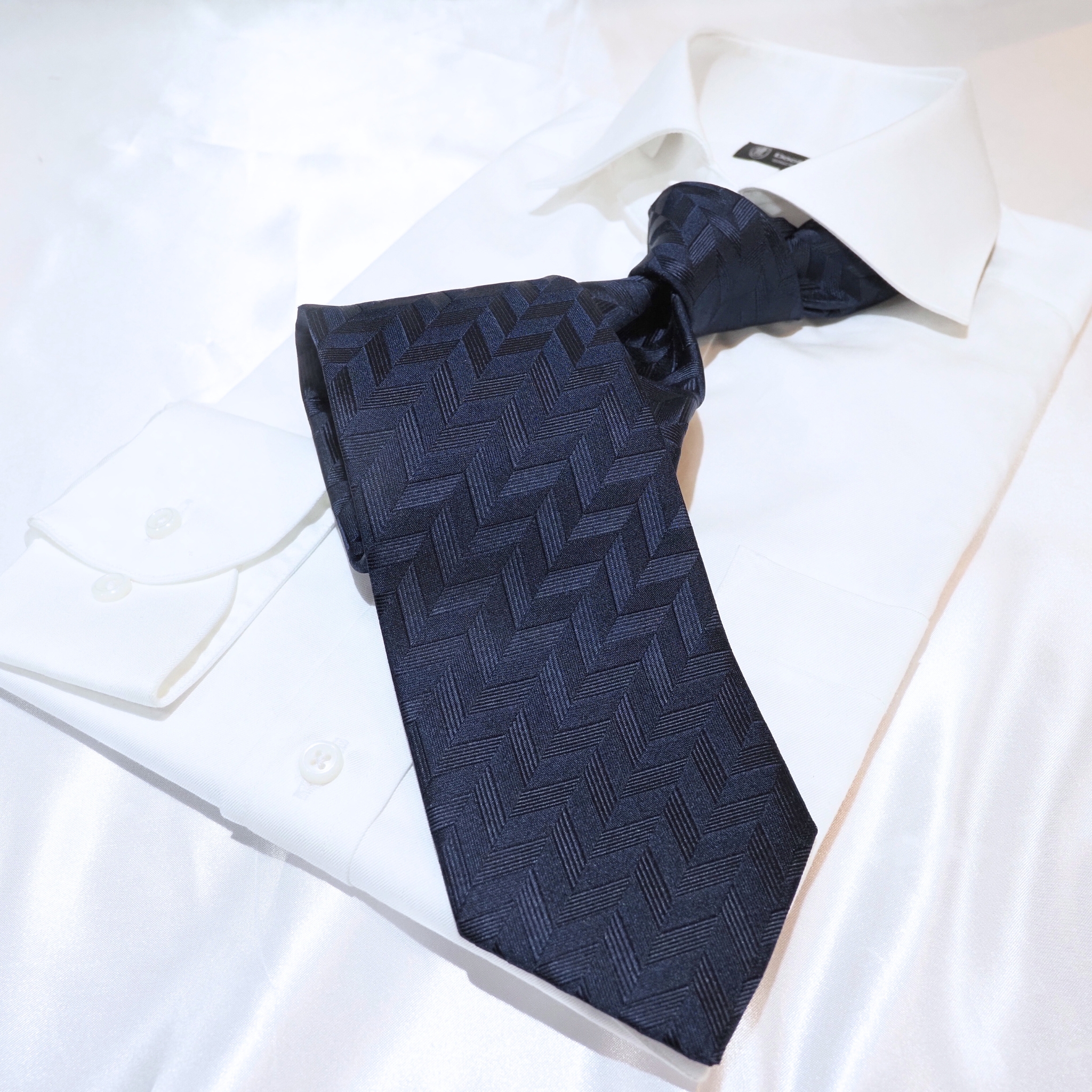 オリジナルソリッドタイ【濃紺】