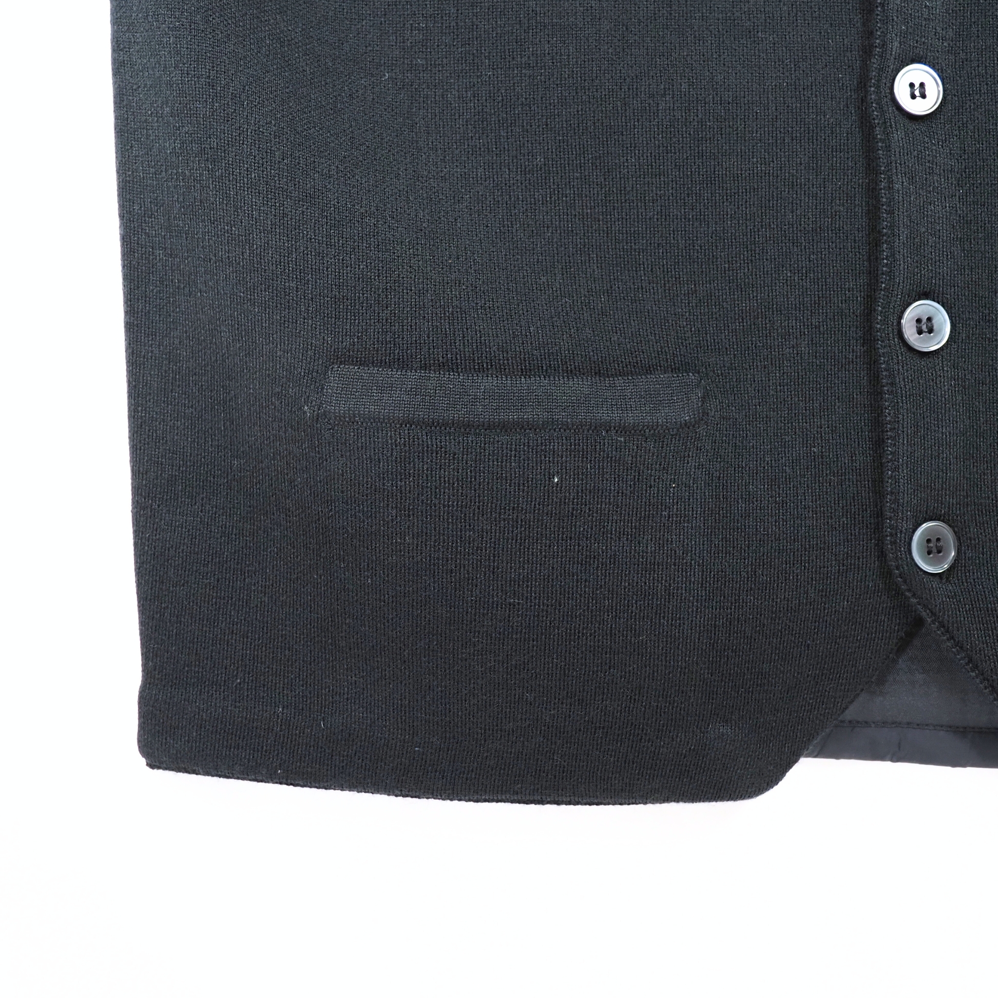 【オリジナルニットベスト M】ブラック KN5103-25DB-1