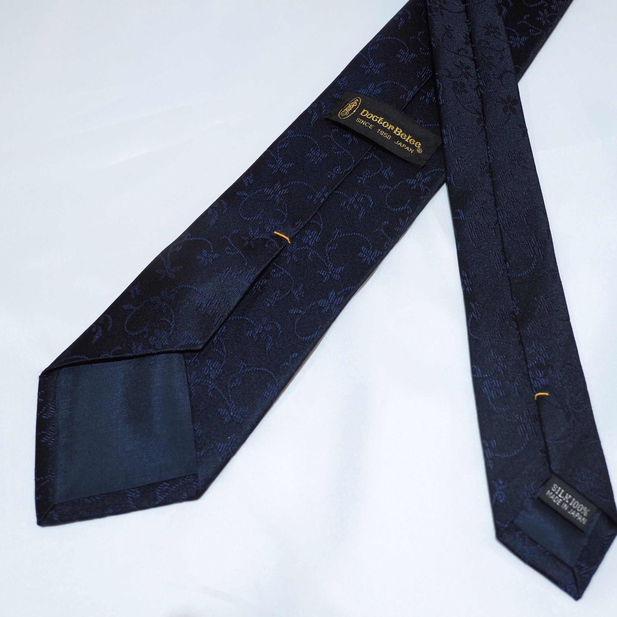 オリジナルソリッドタイ【紺】⑦