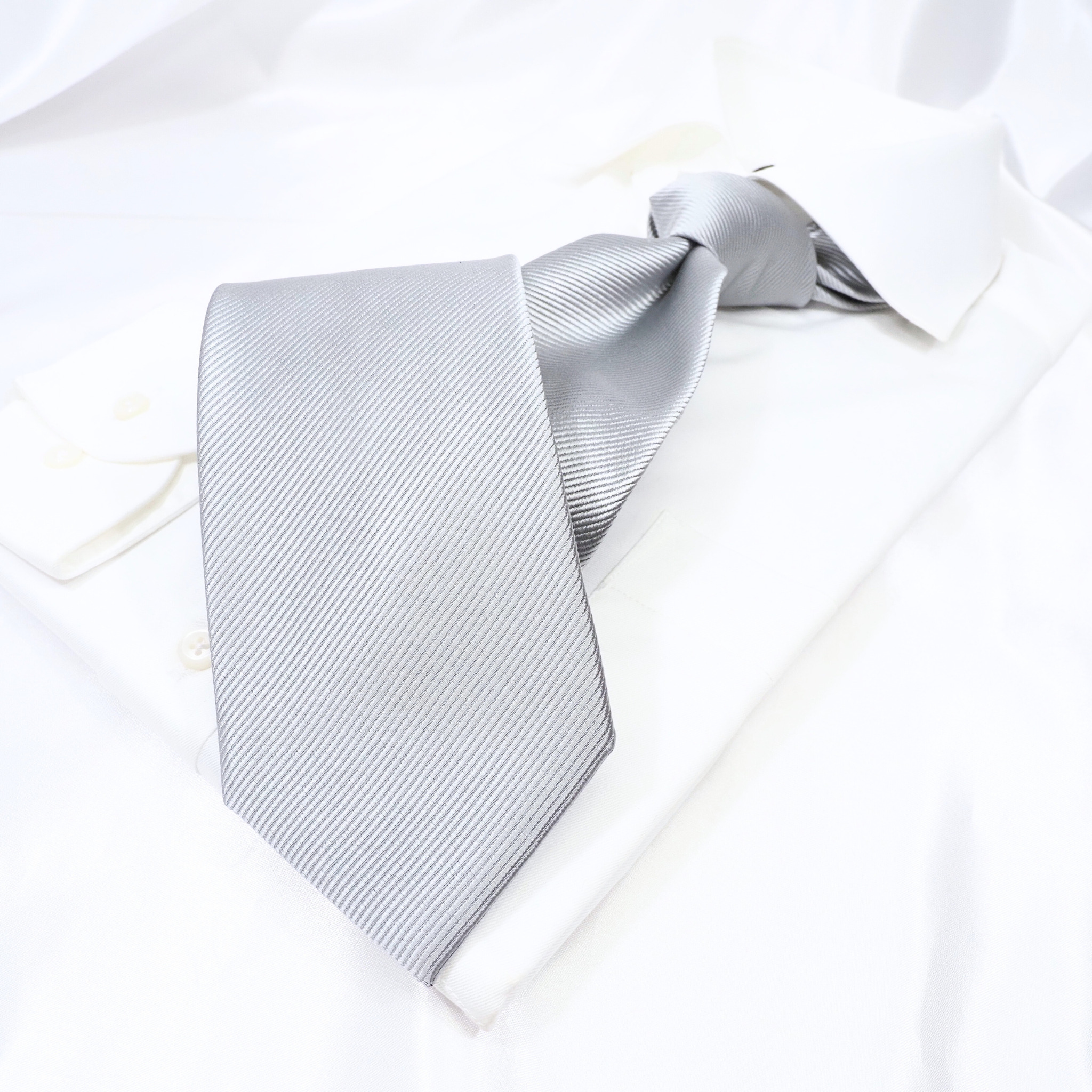 ソリッドタイ【シルバー】