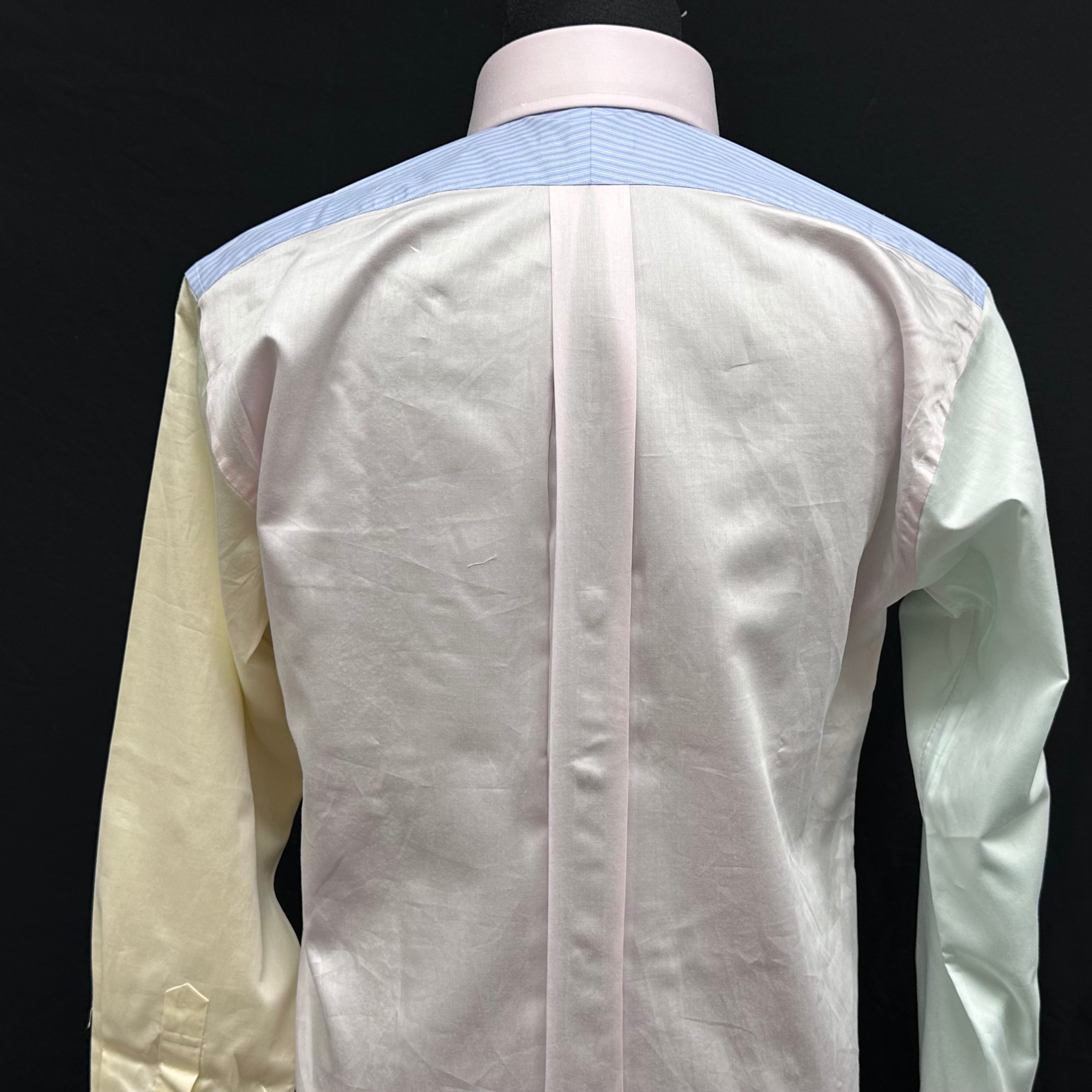 長袖クレイジーシャツ【L】3371