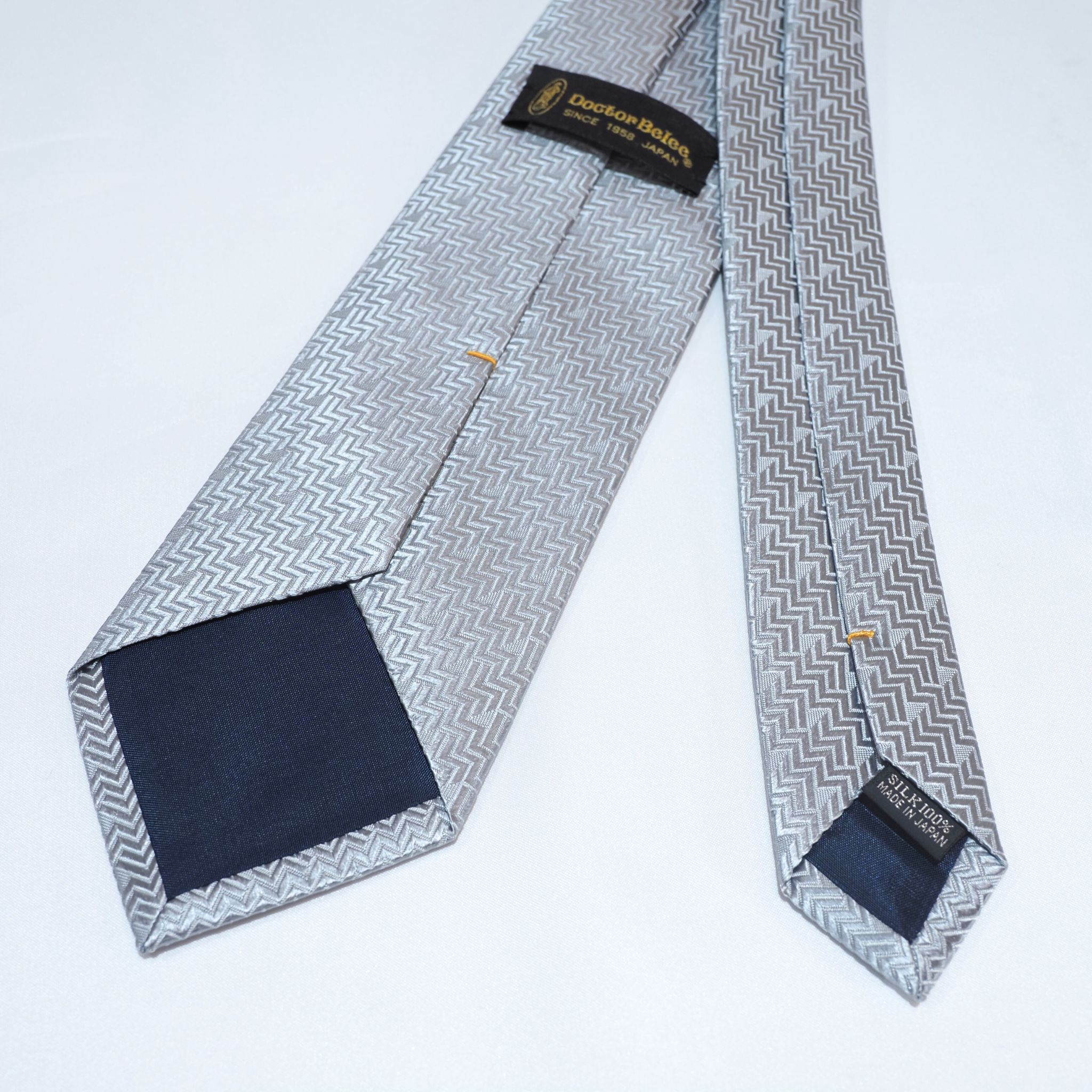 オリジナルソリッドタイ【シルバー】①