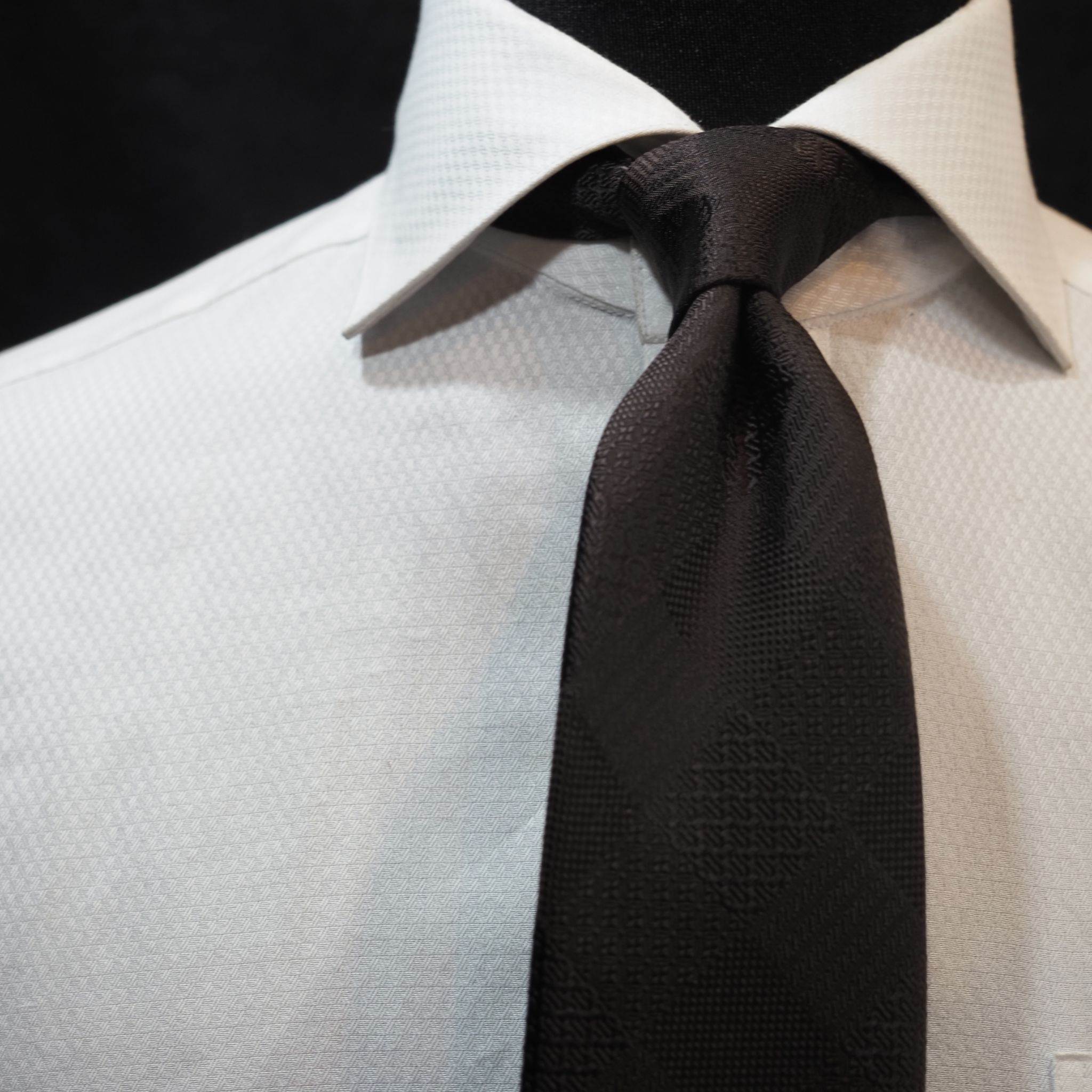 オリジナルソリッドタイ【ブラウン】③