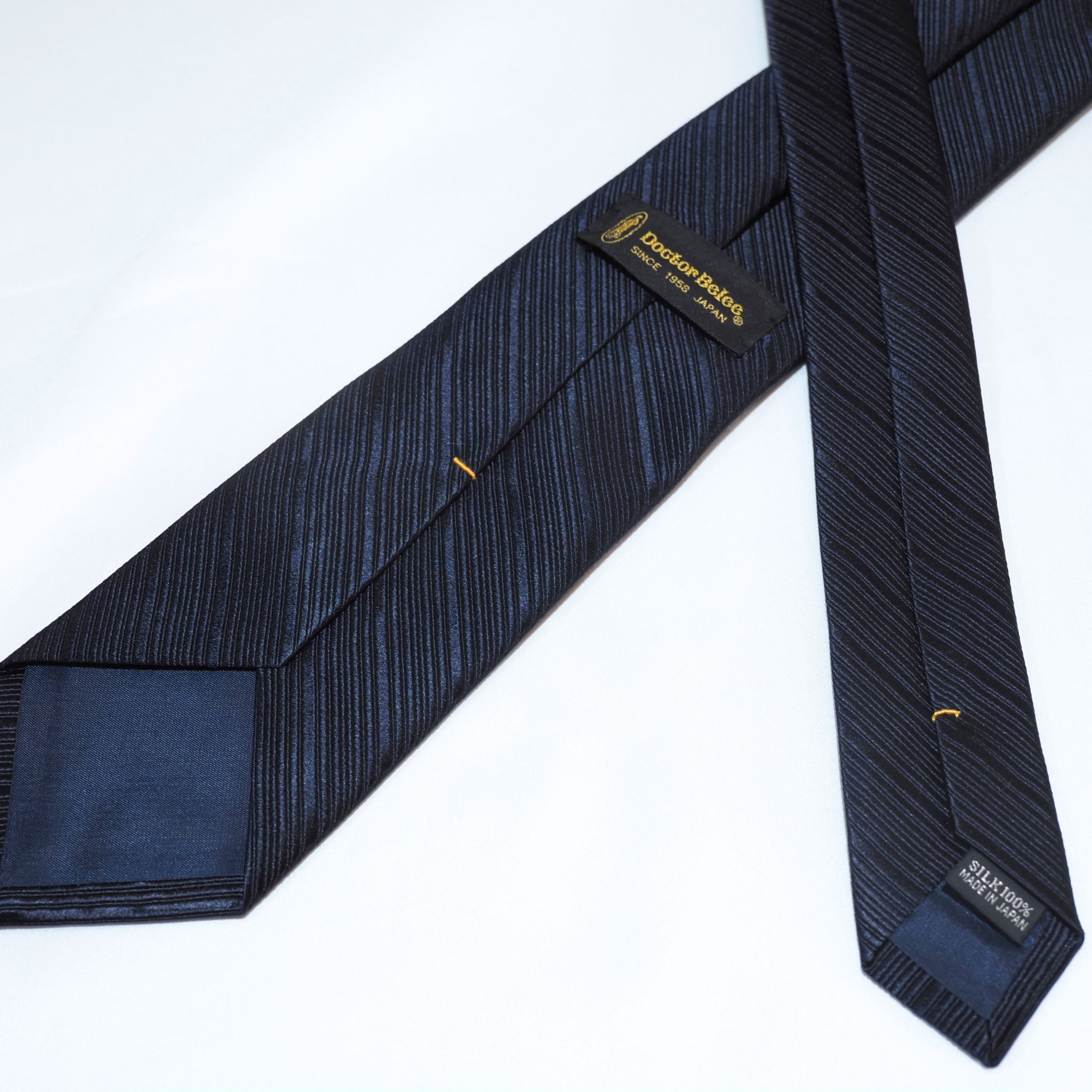 オリジナルソリッドタイ【濃紺】⑤