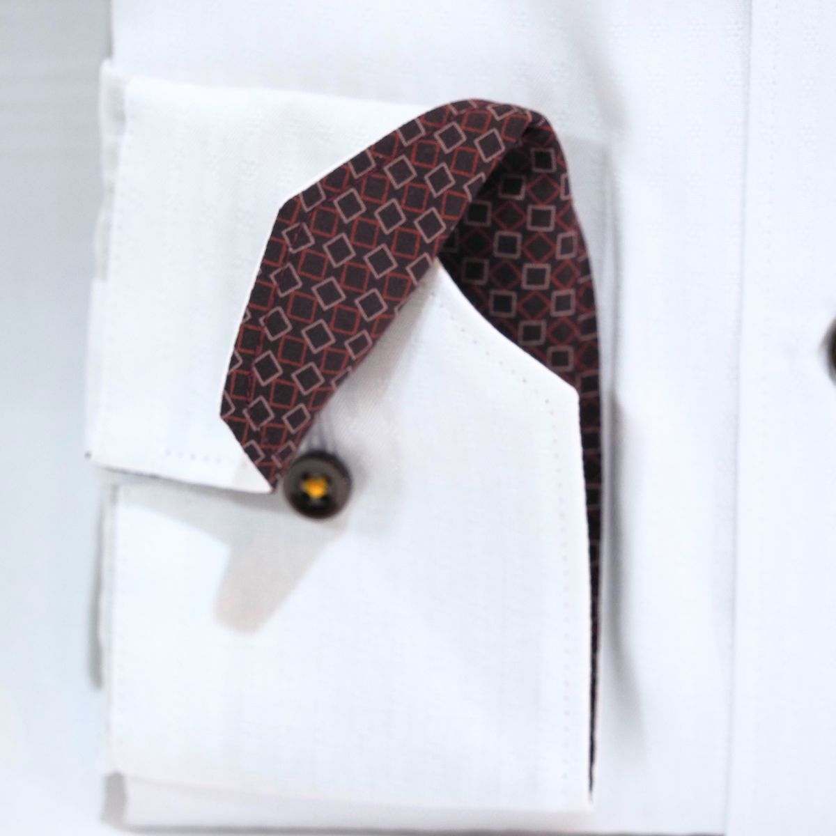 【長袖 LL】衿肉球刺繍シャツ