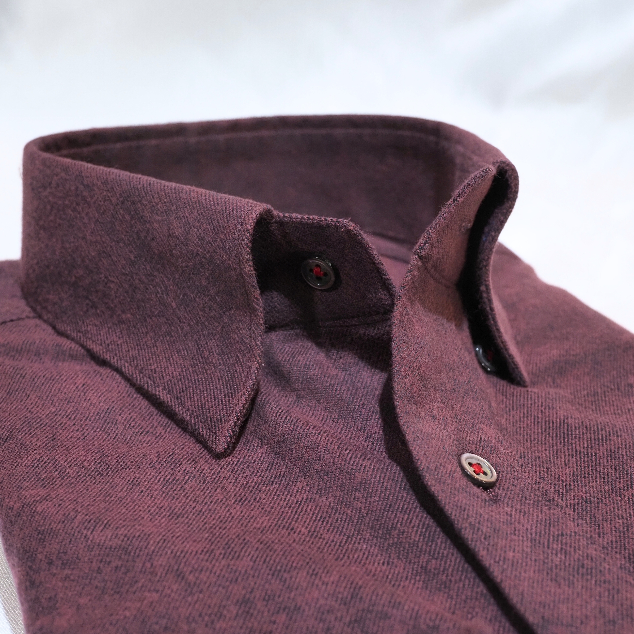 【ブラッシュドコットン L】ビジネスカジュアルシャツ長袖 N325123