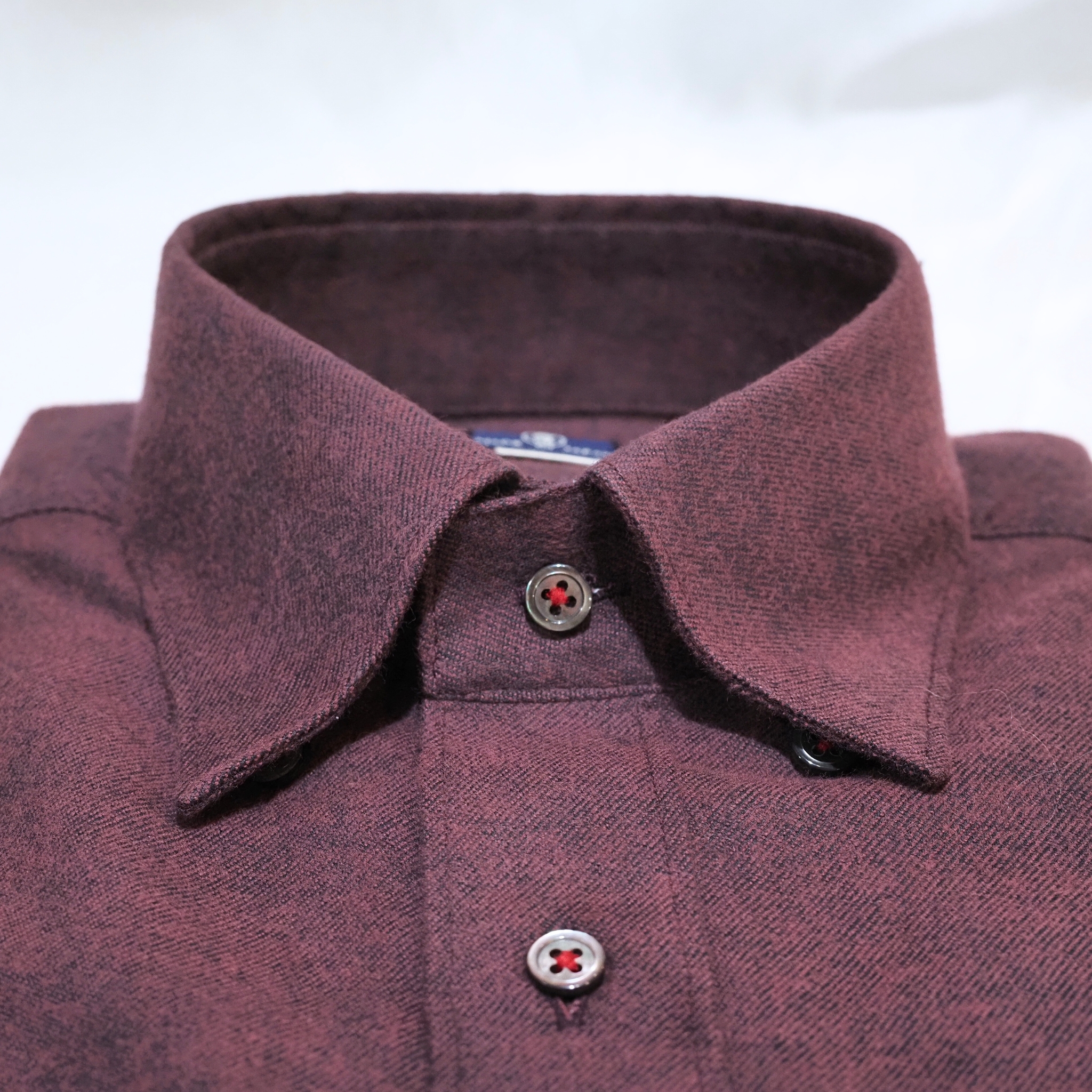 【ブラッシュドコットン L】ビジネスカジュアルシャツ長袖 N325123