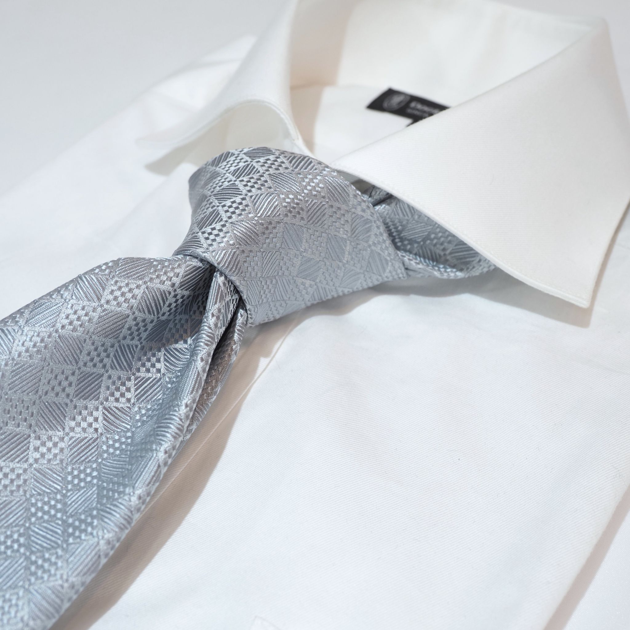 オリジナルソリッドタイ【シルバー】⑤