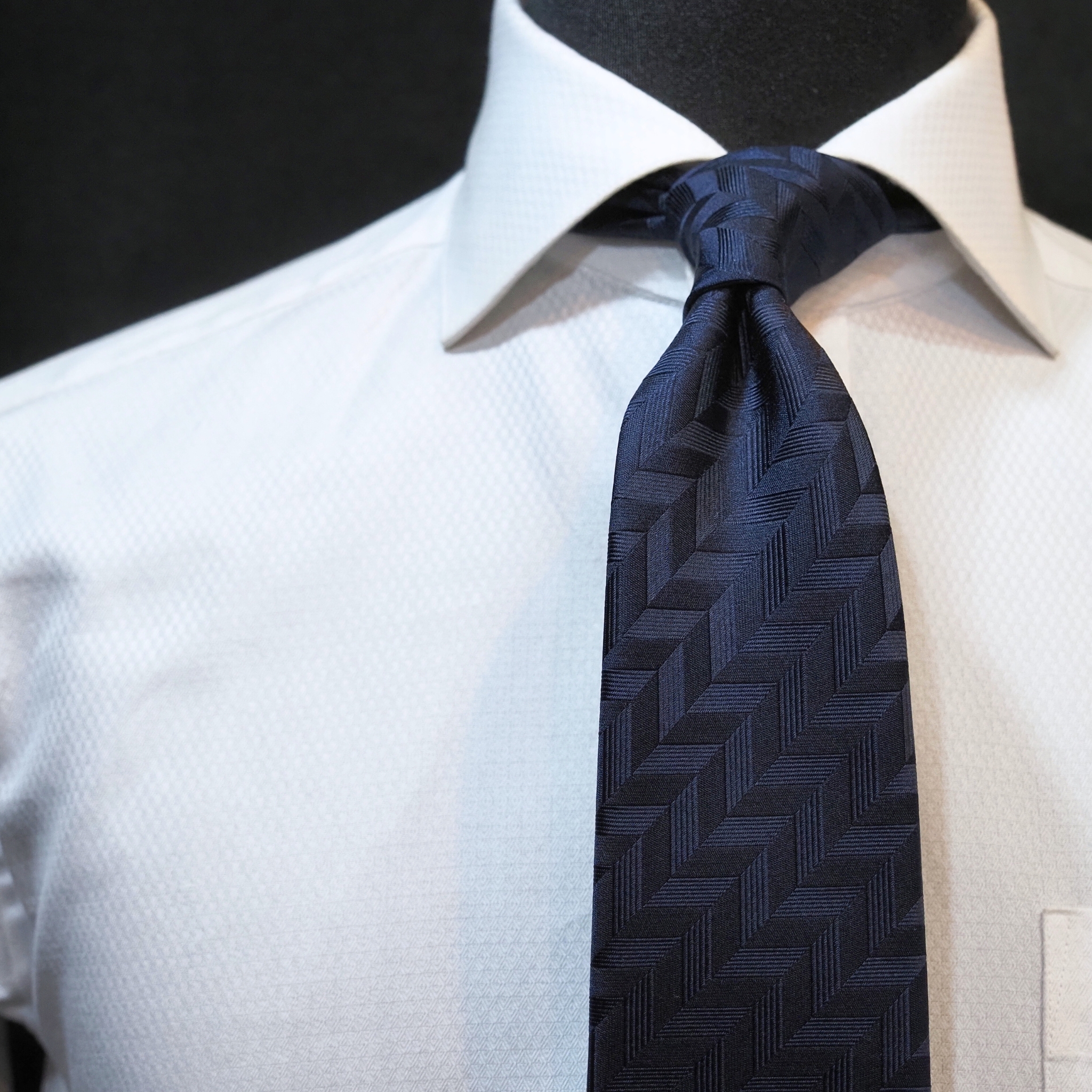 オリジナルソリッドタイ【濃紺】