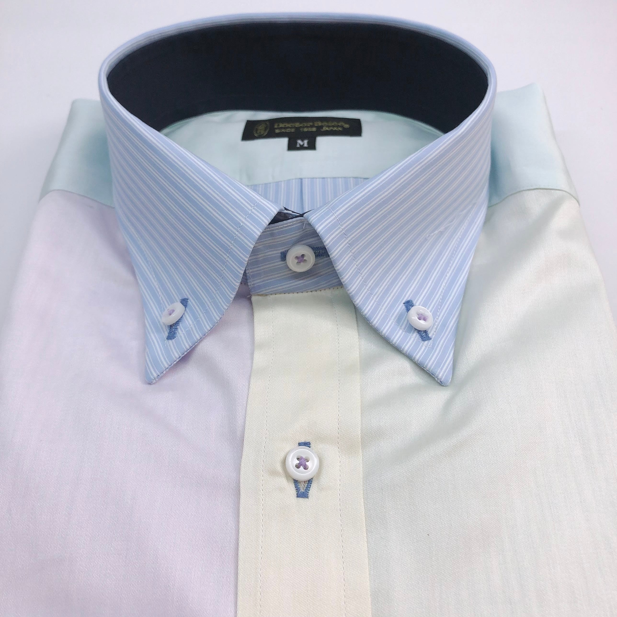 長袖クレイジーシャツ【LL】3370