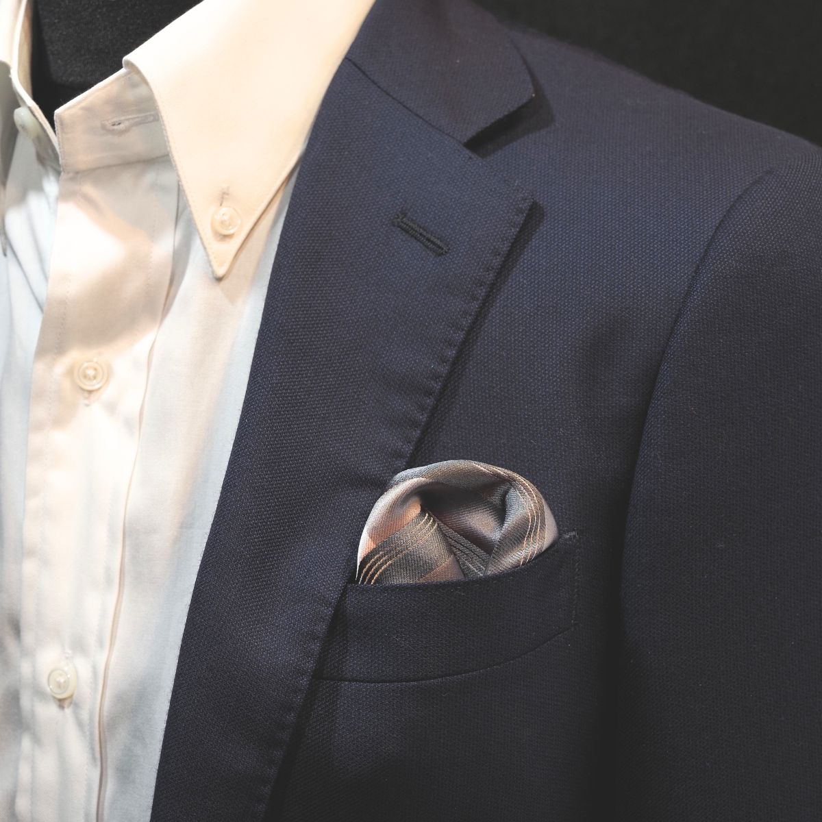 VANNERS Silk ポケットチーフ