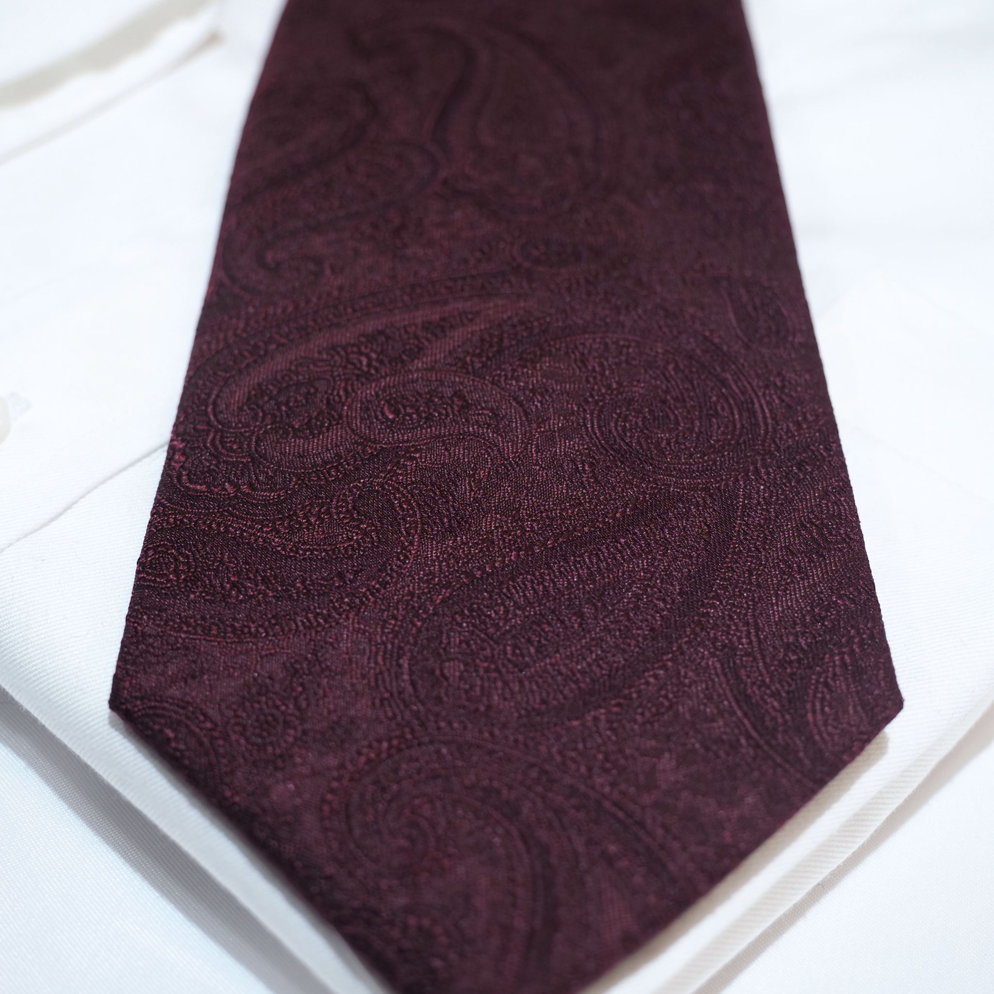 オリジナルソリッドタイ【エンジ】③