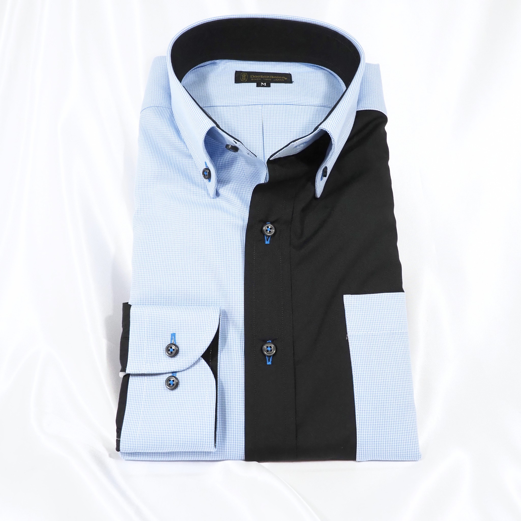 長袖クレイジーシャツ【L】3415