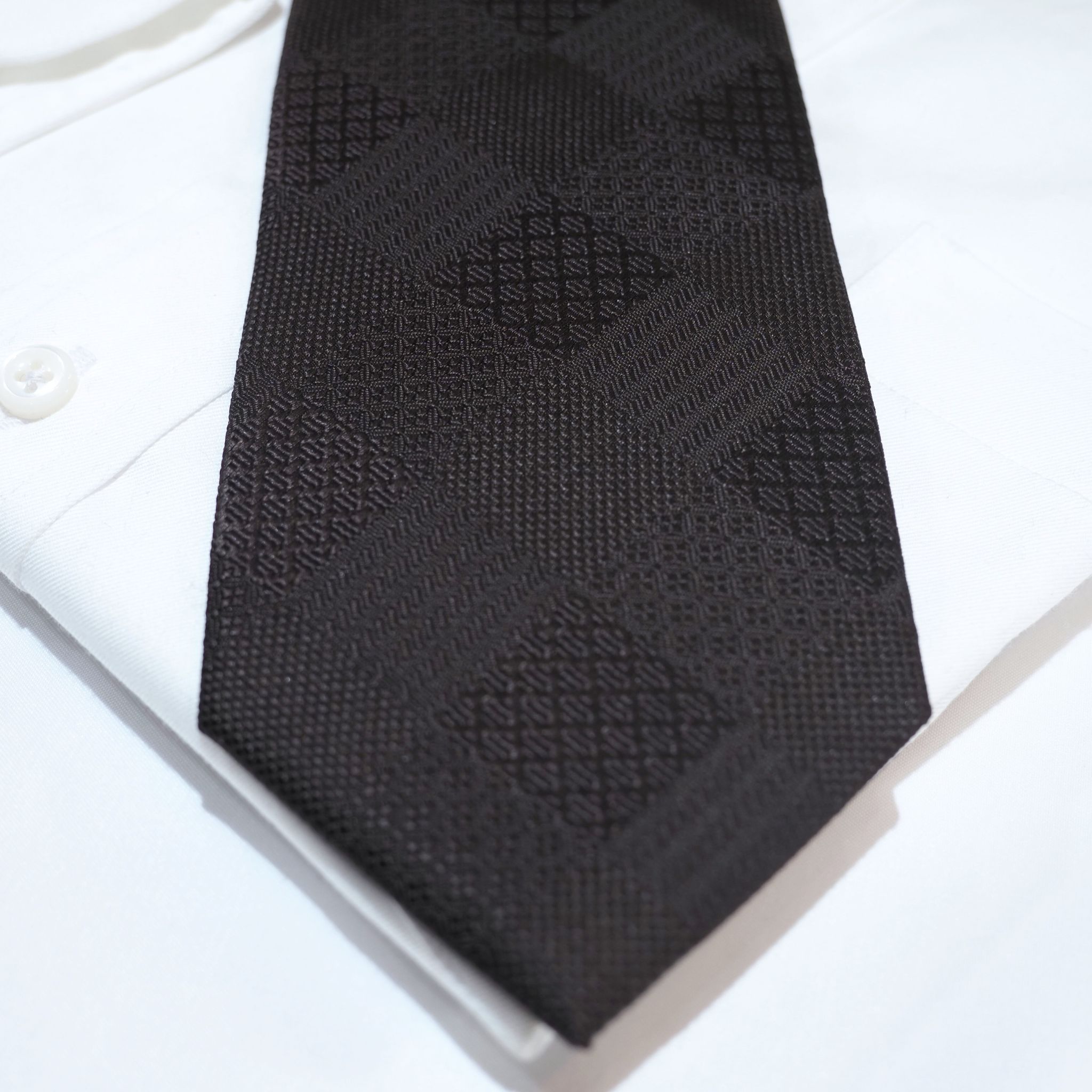 オリジナルソリッドタイ【ブラウン】③