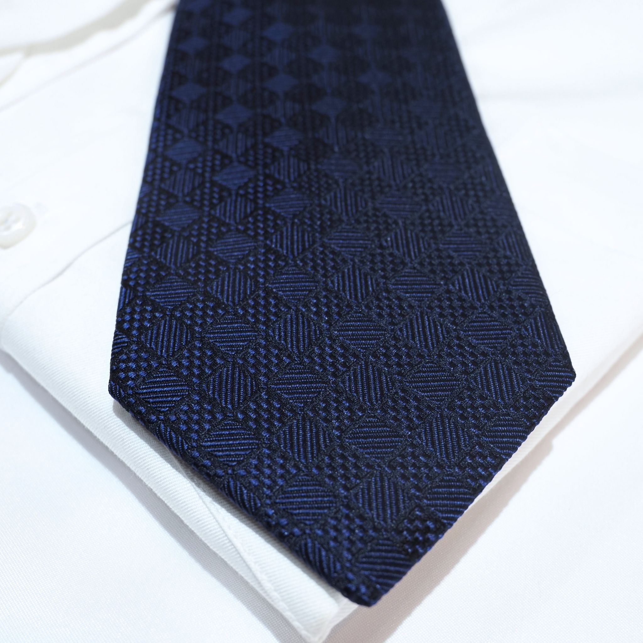 オリジナルソリッドタイ【紺】④