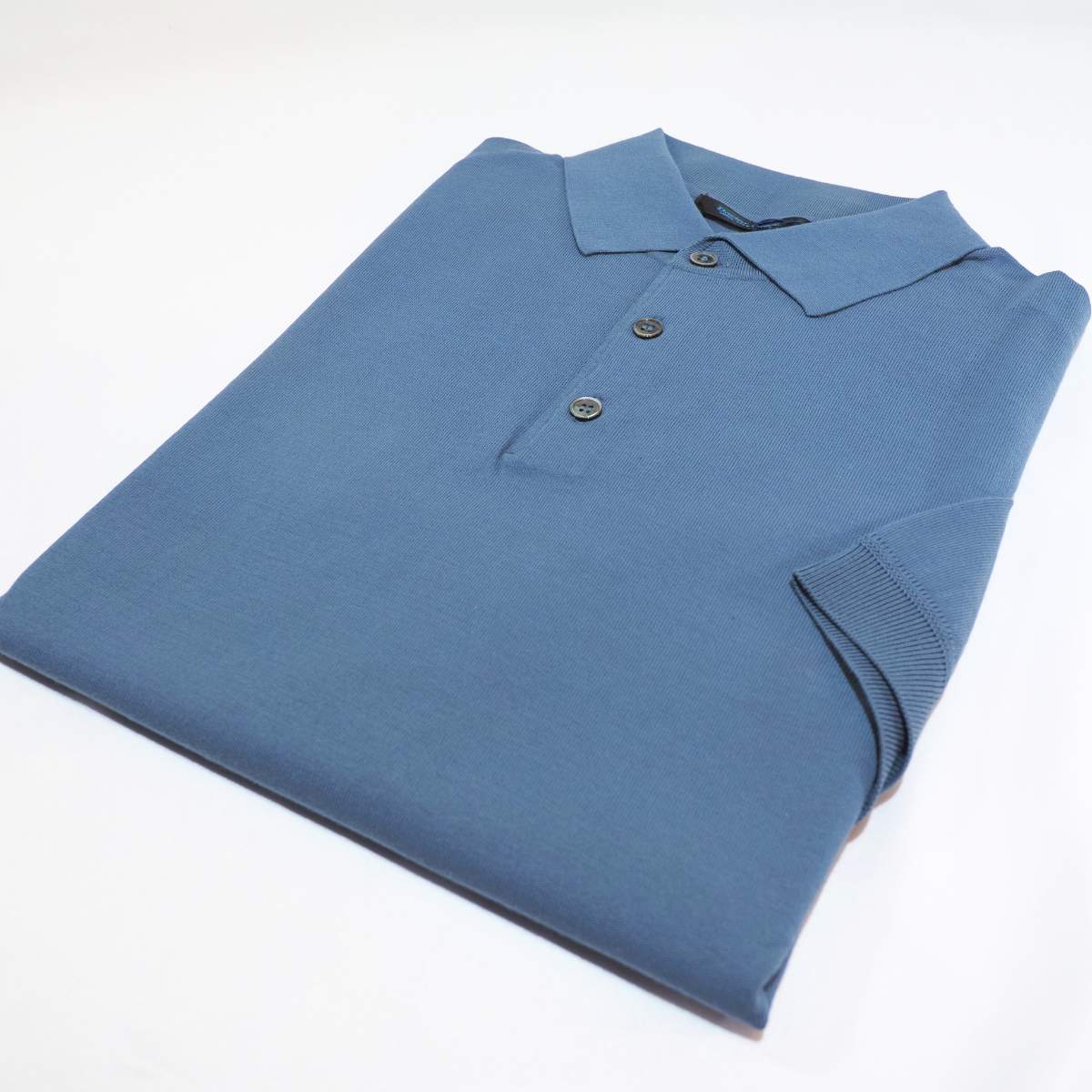 【半袖サマーニット ポロ M】 KN6101-26DB-2