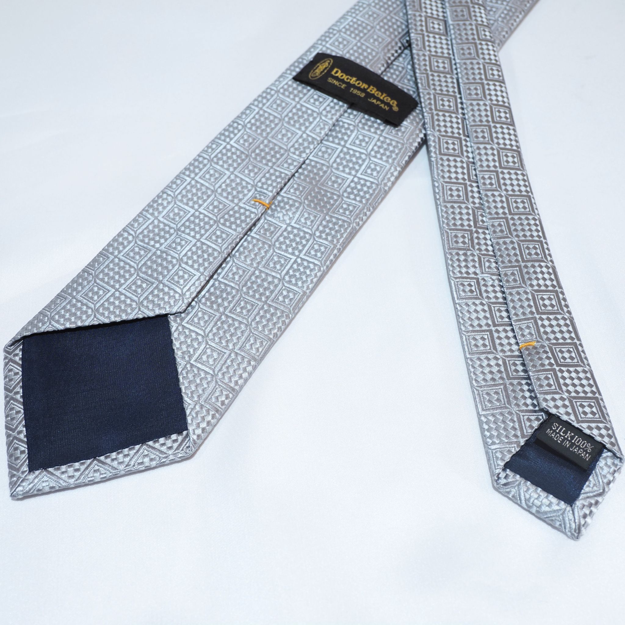 オリジナルソリッドタイ【シルバー】②