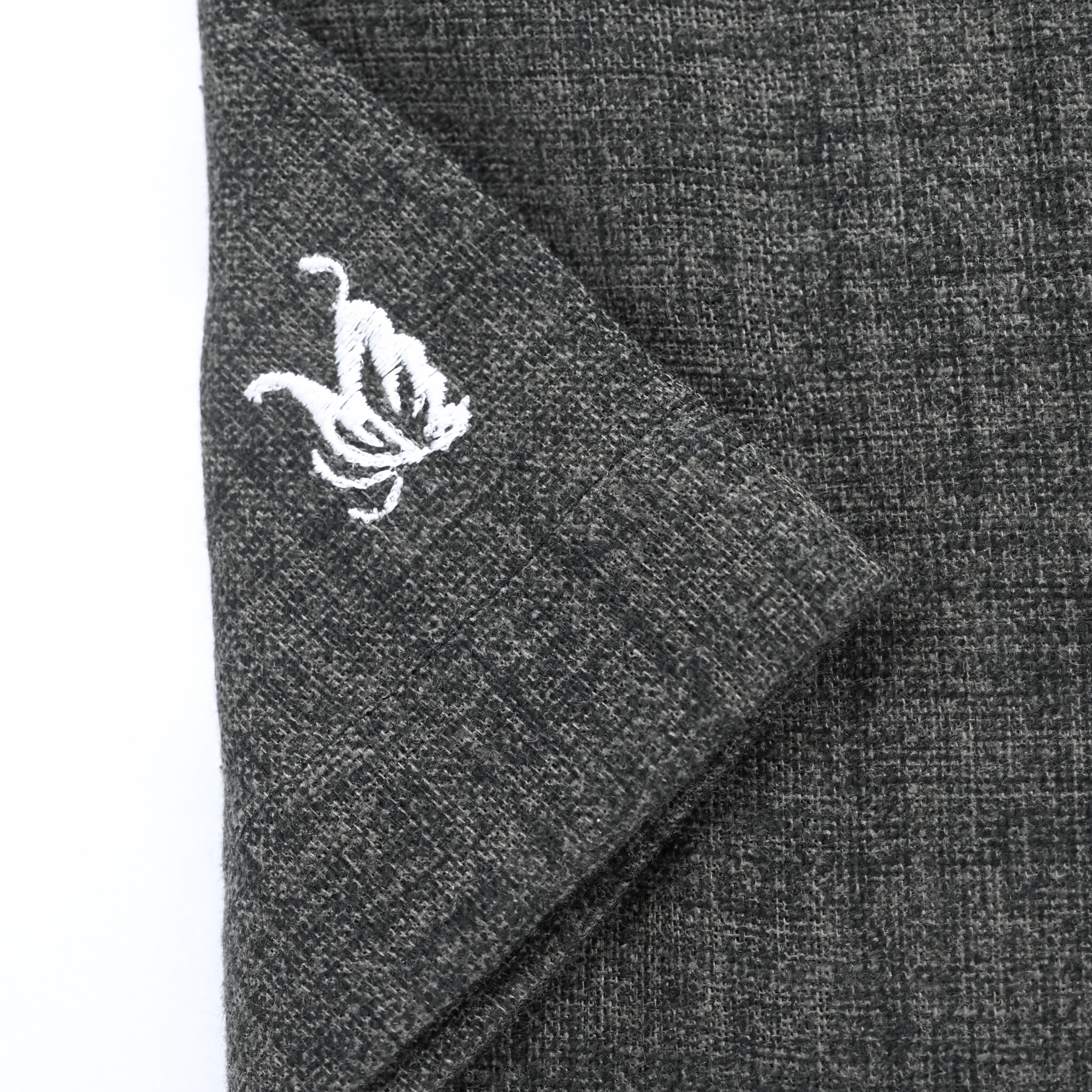 【開襟シャツ 半袖 M】 N325105 ダークグレー