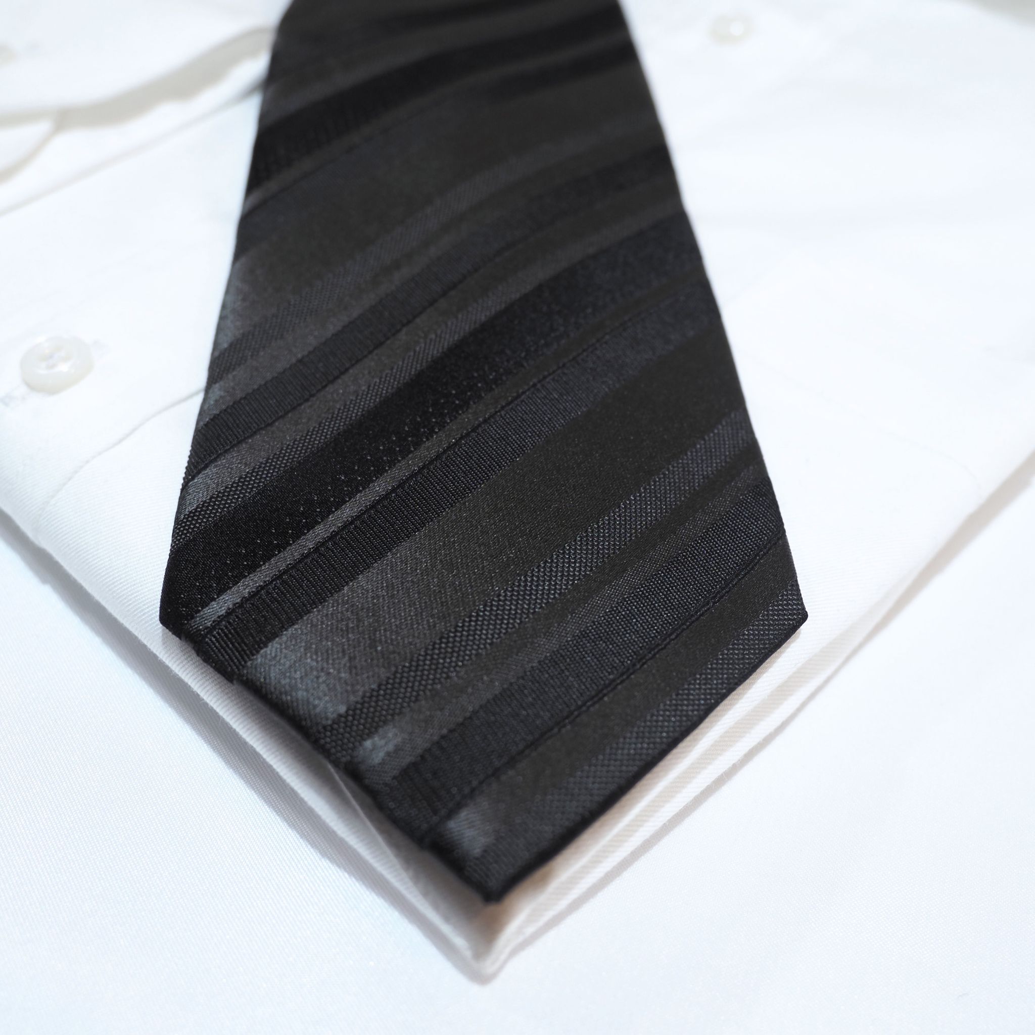 オリジナルソリッドタイ【チャコール】②