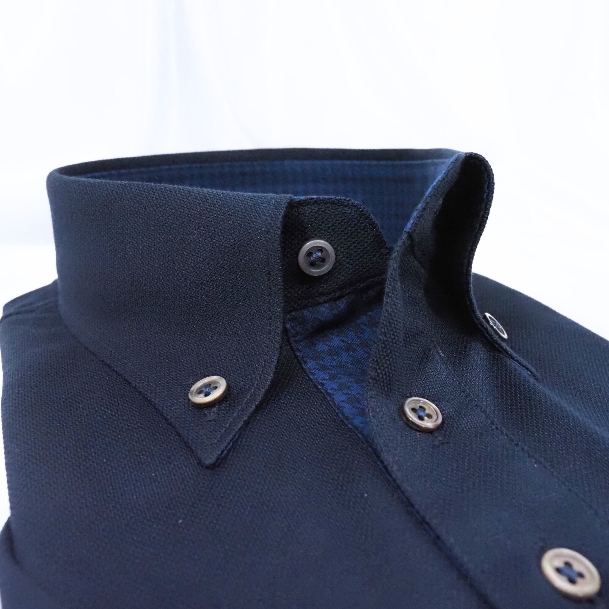 【半袖 L】ニットポロシャツ　324988-1 　ネイビー