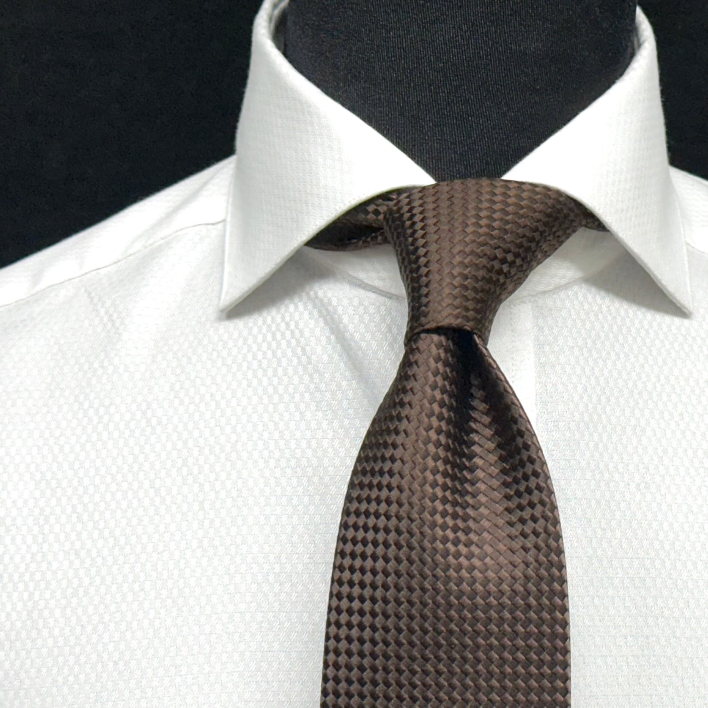 ソリッドタイ【ブラウン】