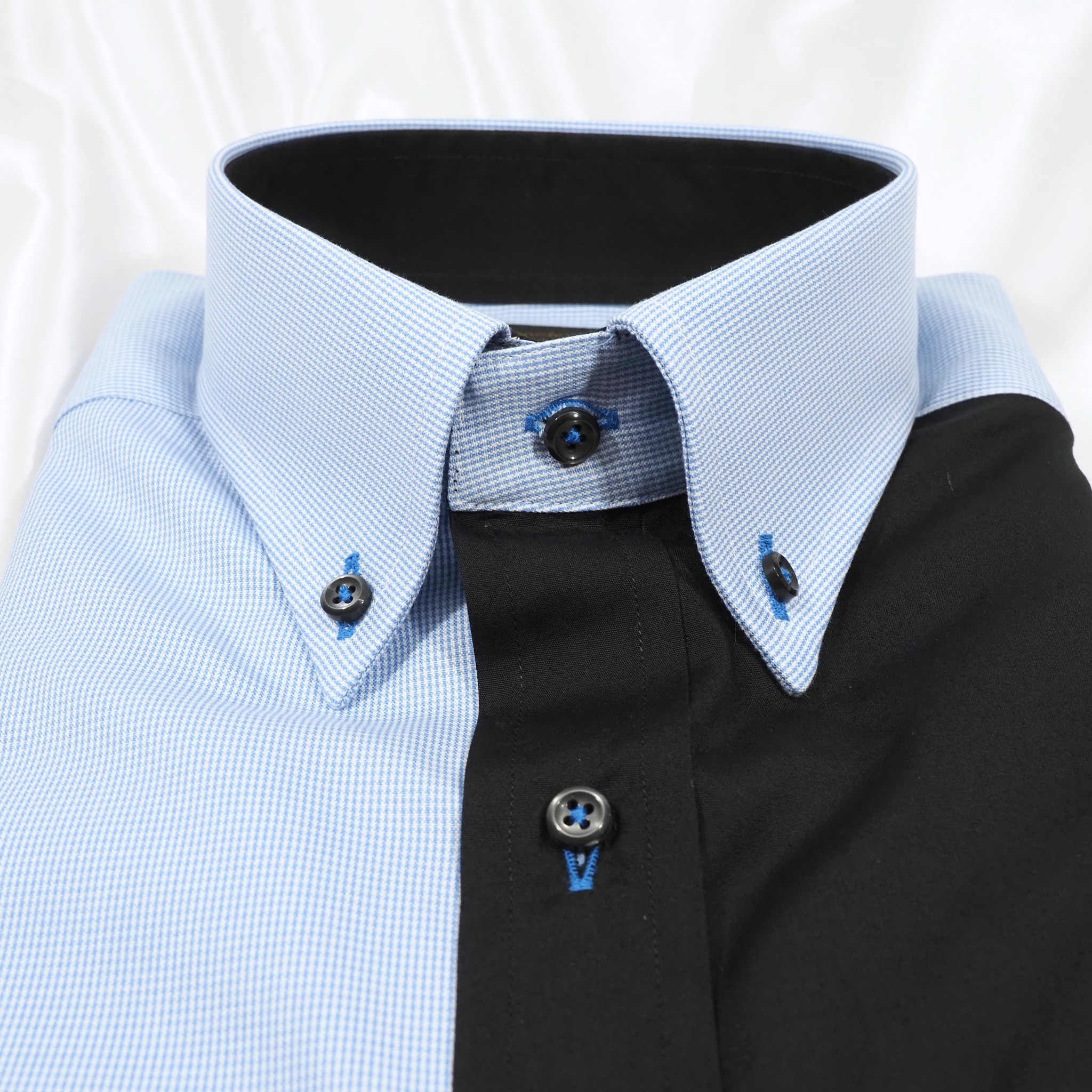 長袖クレイジーシャツ【LL】3415