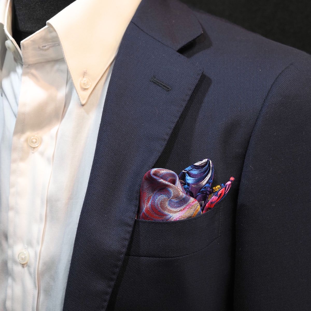 VANNERS Silk ポケットチーフ
