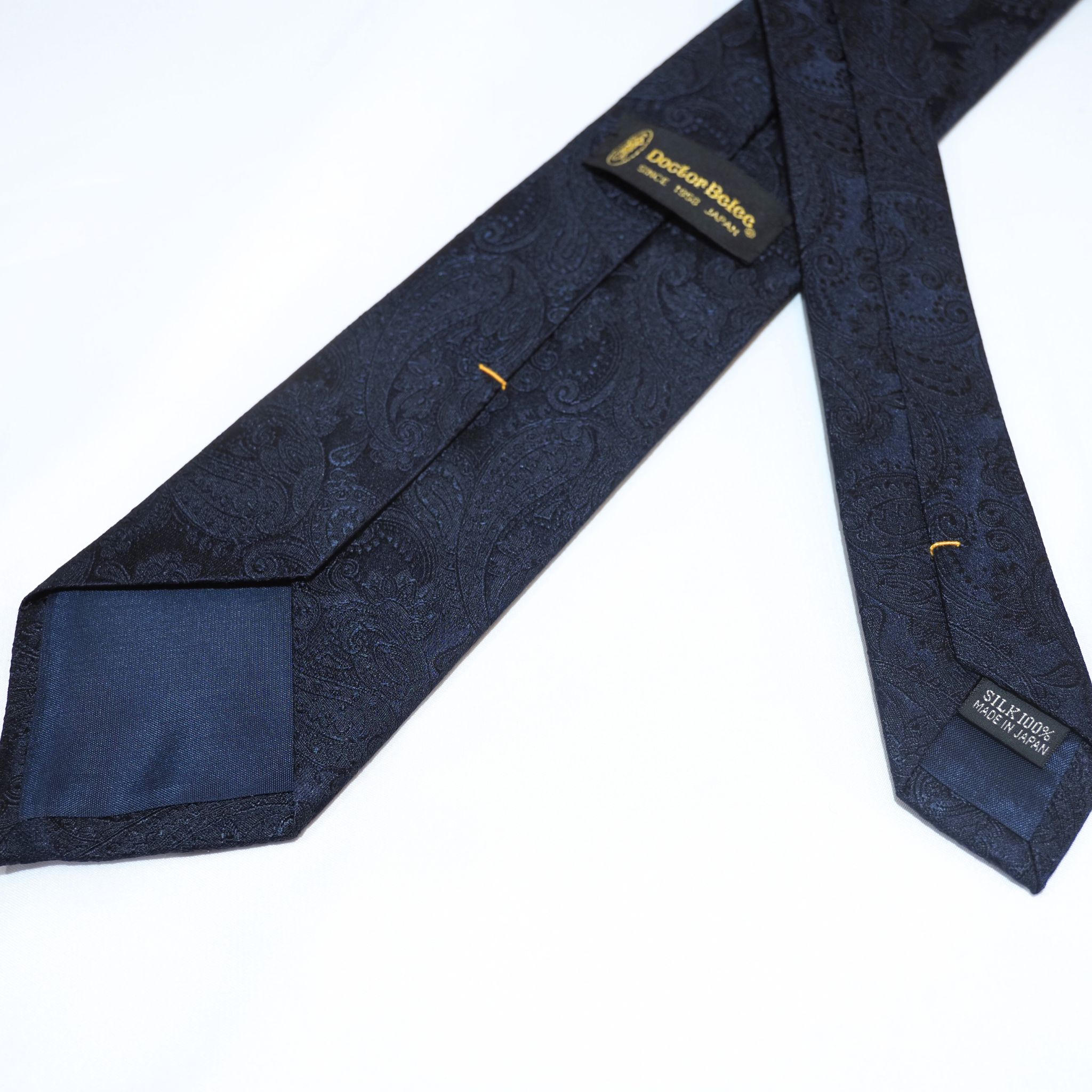 オリジナルソリッドタイ【濃紺】④