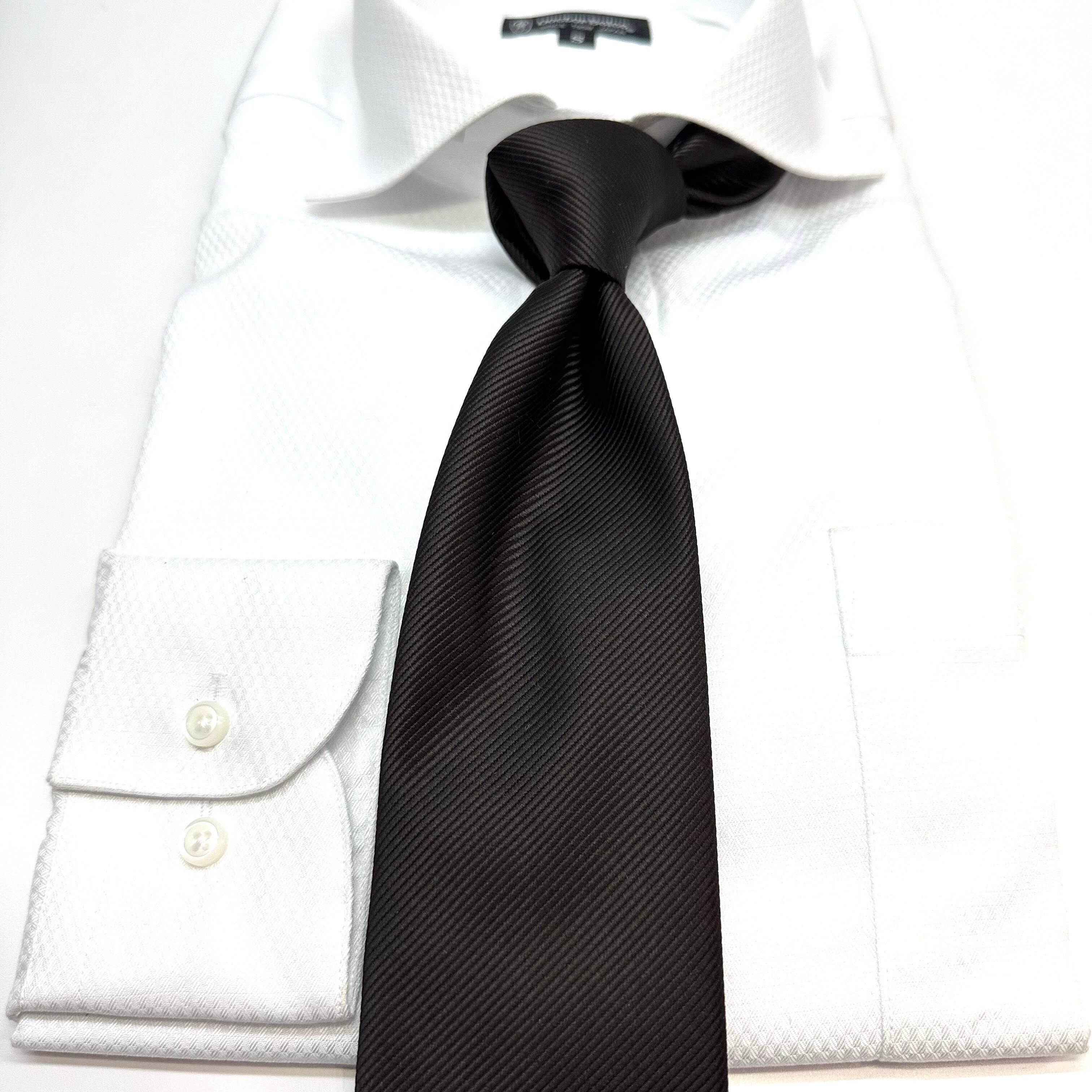 ソリッドタイ【ダークブラウン】