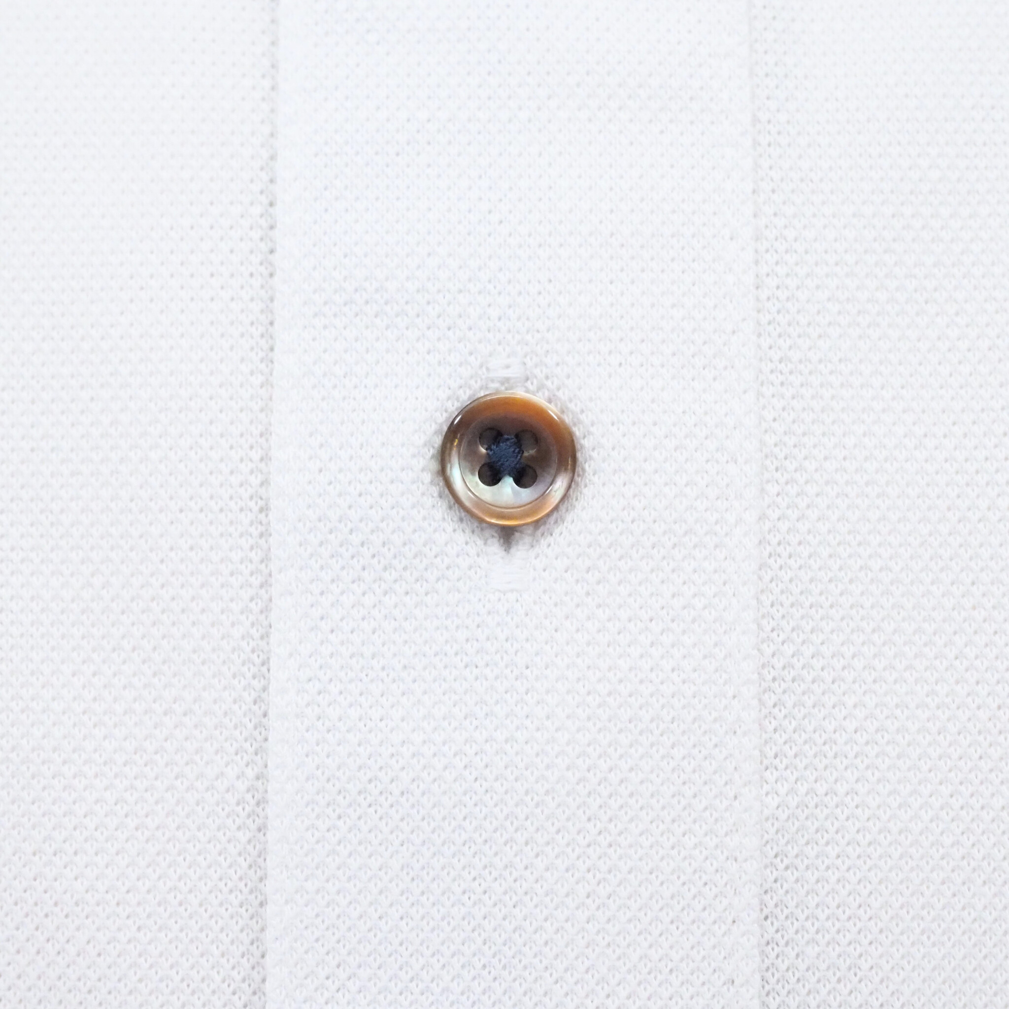 【半袖 M】ニットポロシャツ　324986-1　オフベージュ