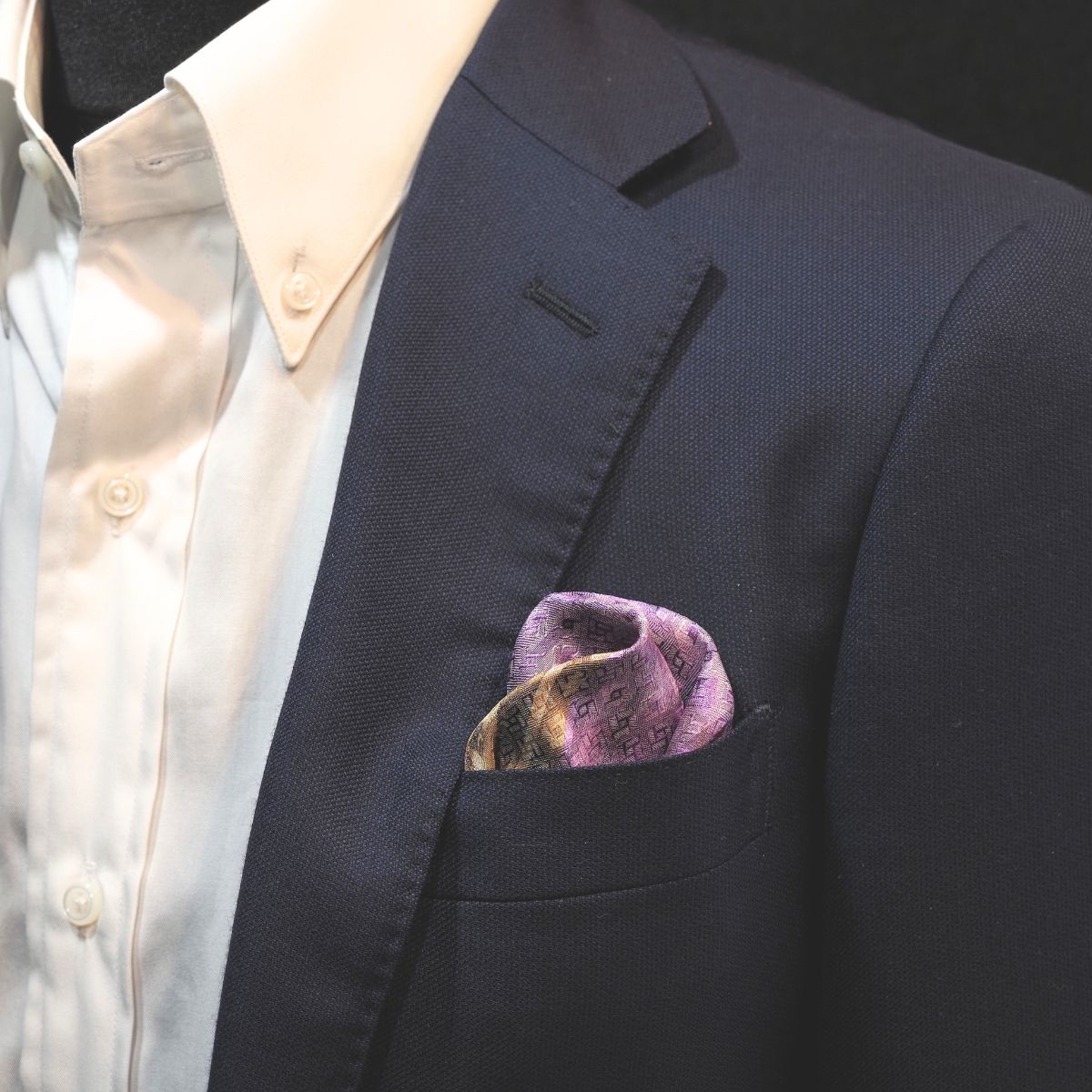 VANNERS Silk ポケットチーフ
