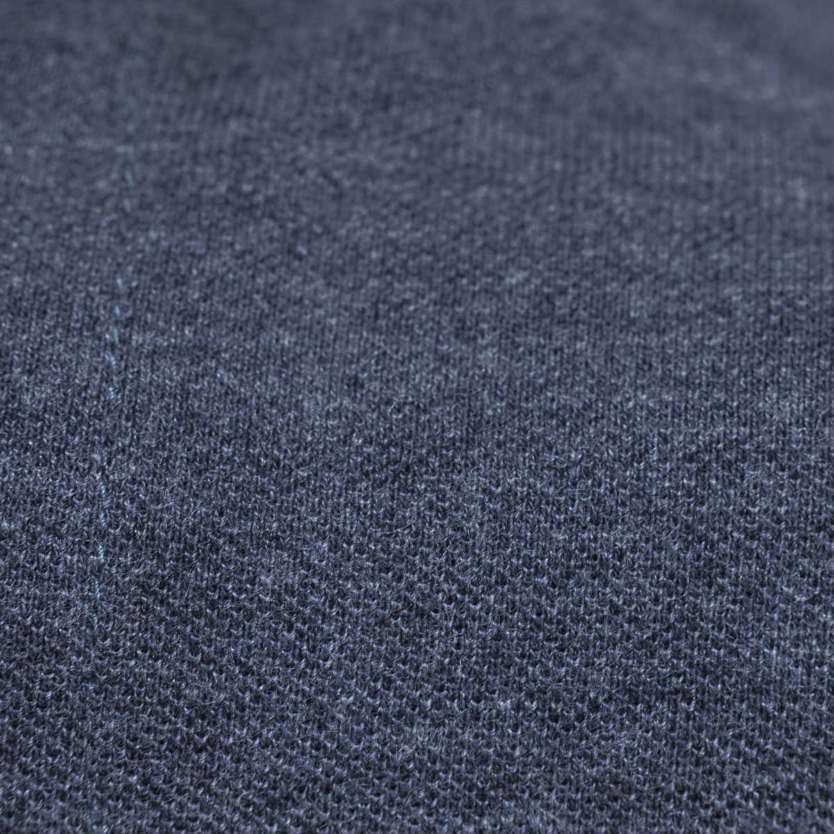 【半袖 S】ニットポロシャツ　N326112-2   インディゴ