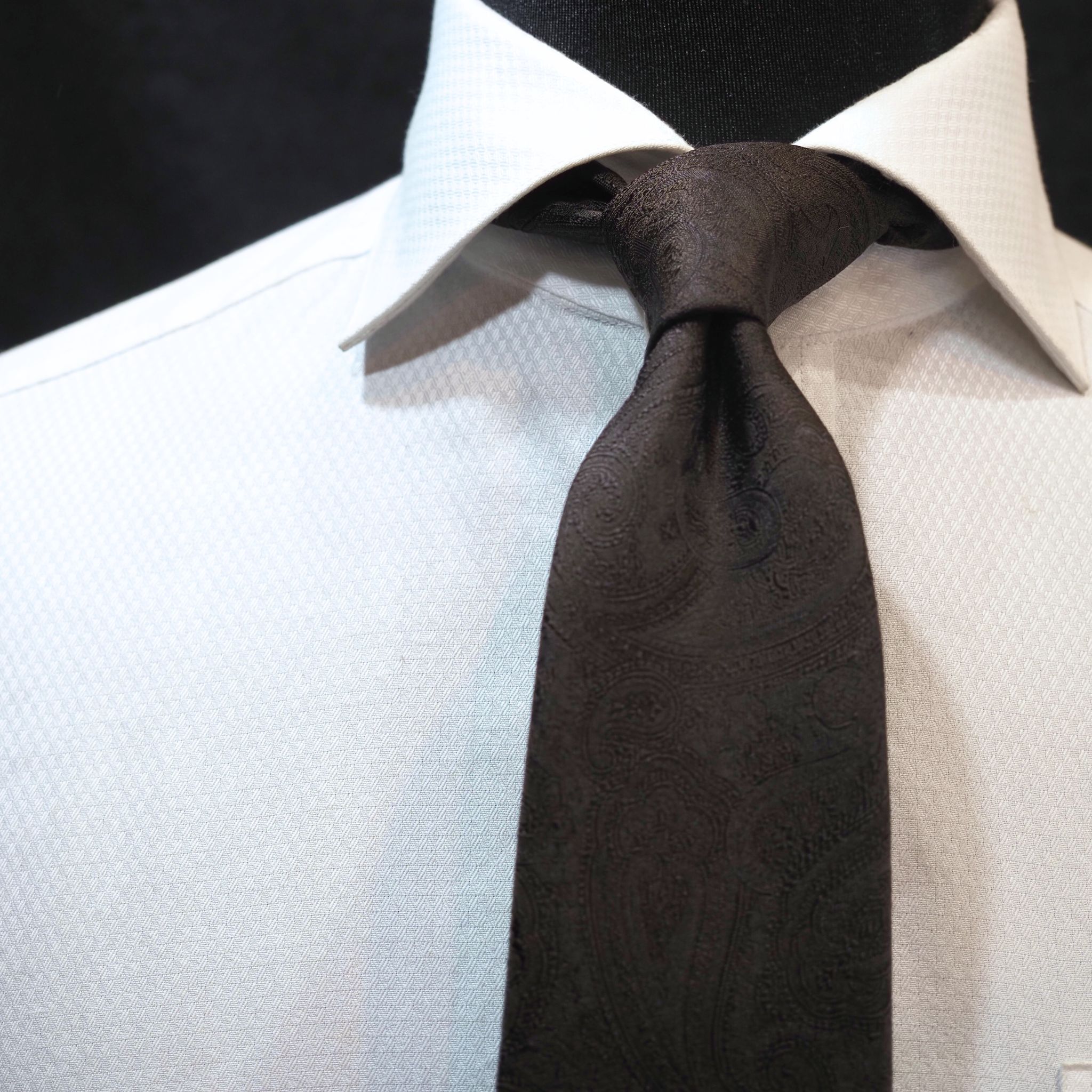 オリジナルソリッドタイ【ブラウン】②