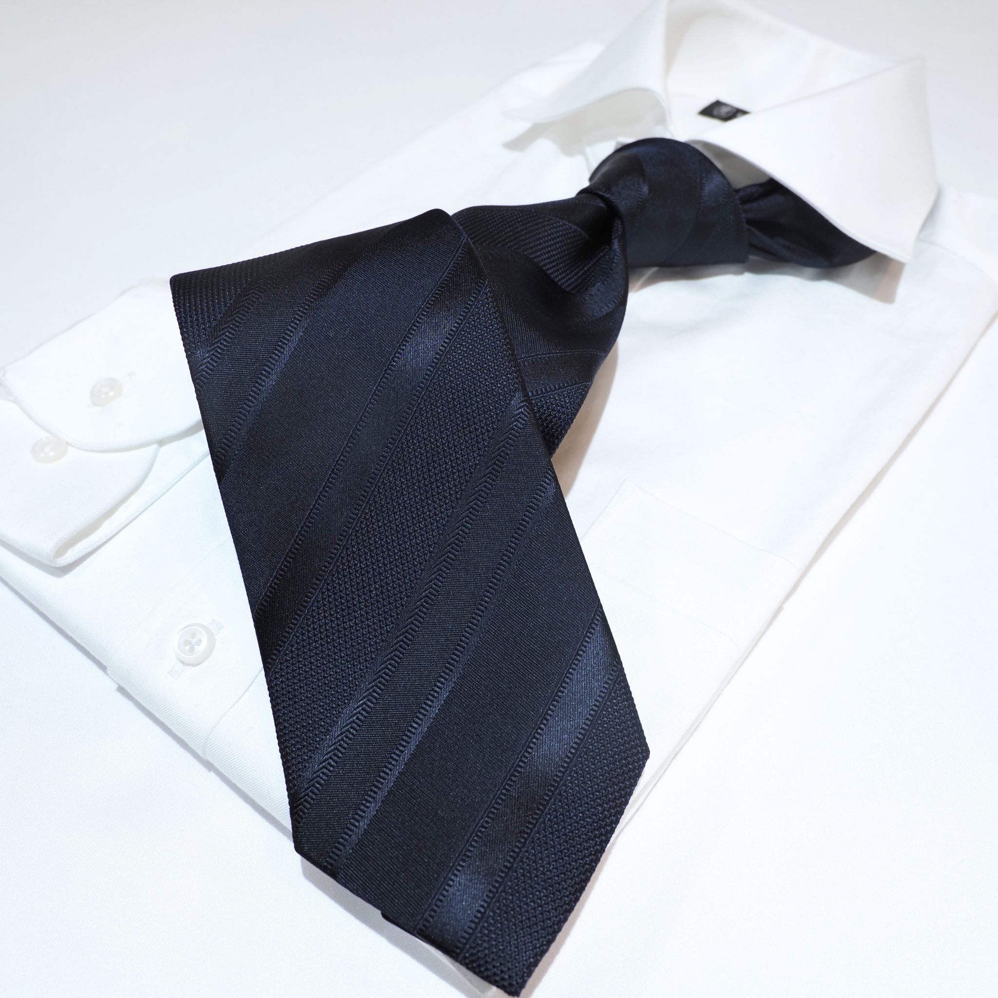 オリジナルソリッドタイ【濃紺】⑨