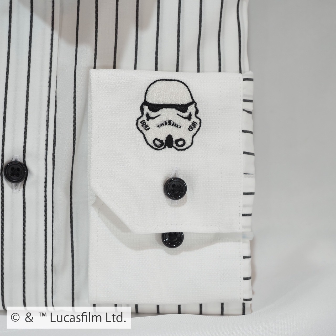 【STAR WARS / ストームトルーパー】長袖ワイシャツLLサイズ