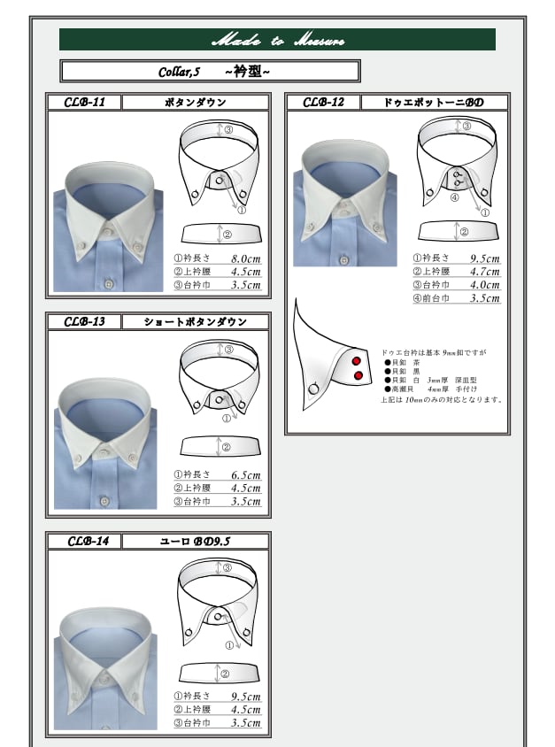 ドクターベリーのオーダーシャツとは？