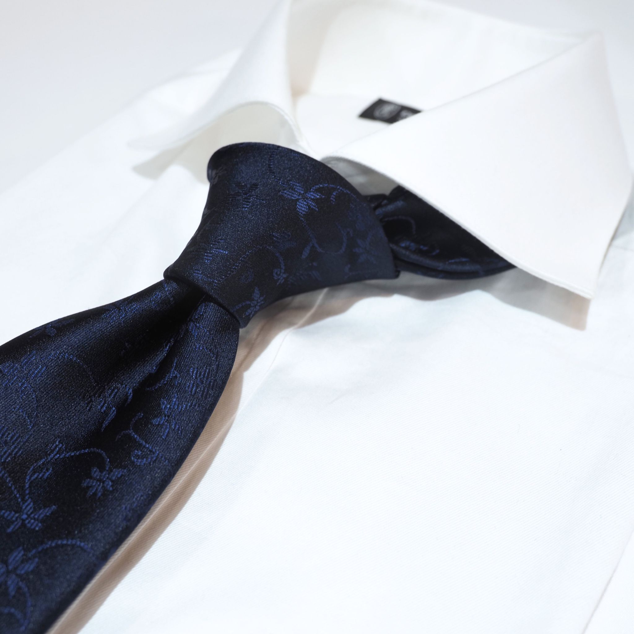 オリジナルソリッドタイ【紺】⑦