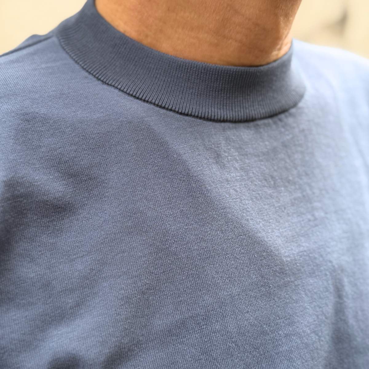 【半袖サマーニット クルーネック L】 KN6102-26DB-2