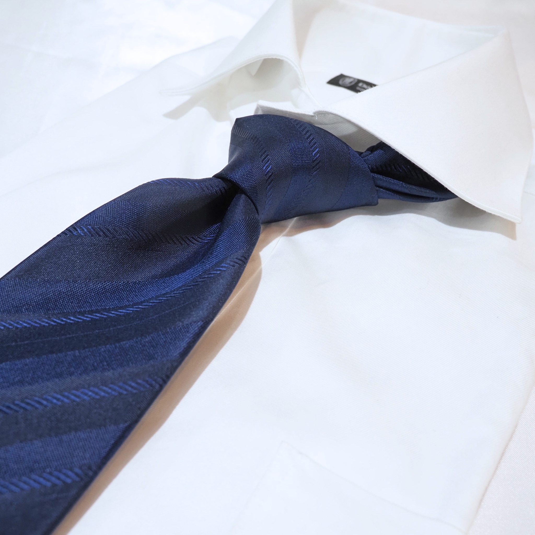 オリジナルソリッドタイ【紺】