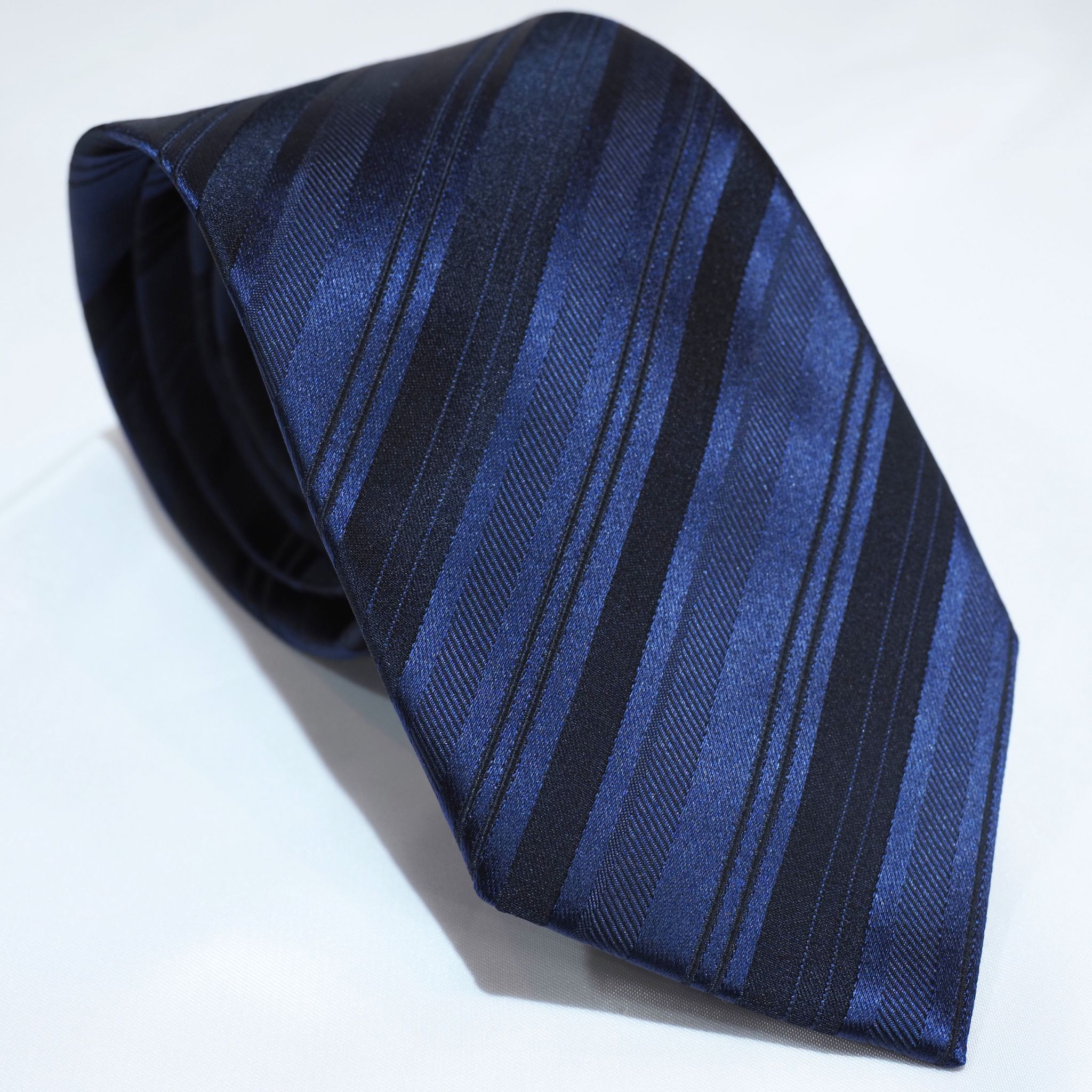 オリジナルソリッドタイ【紺】①