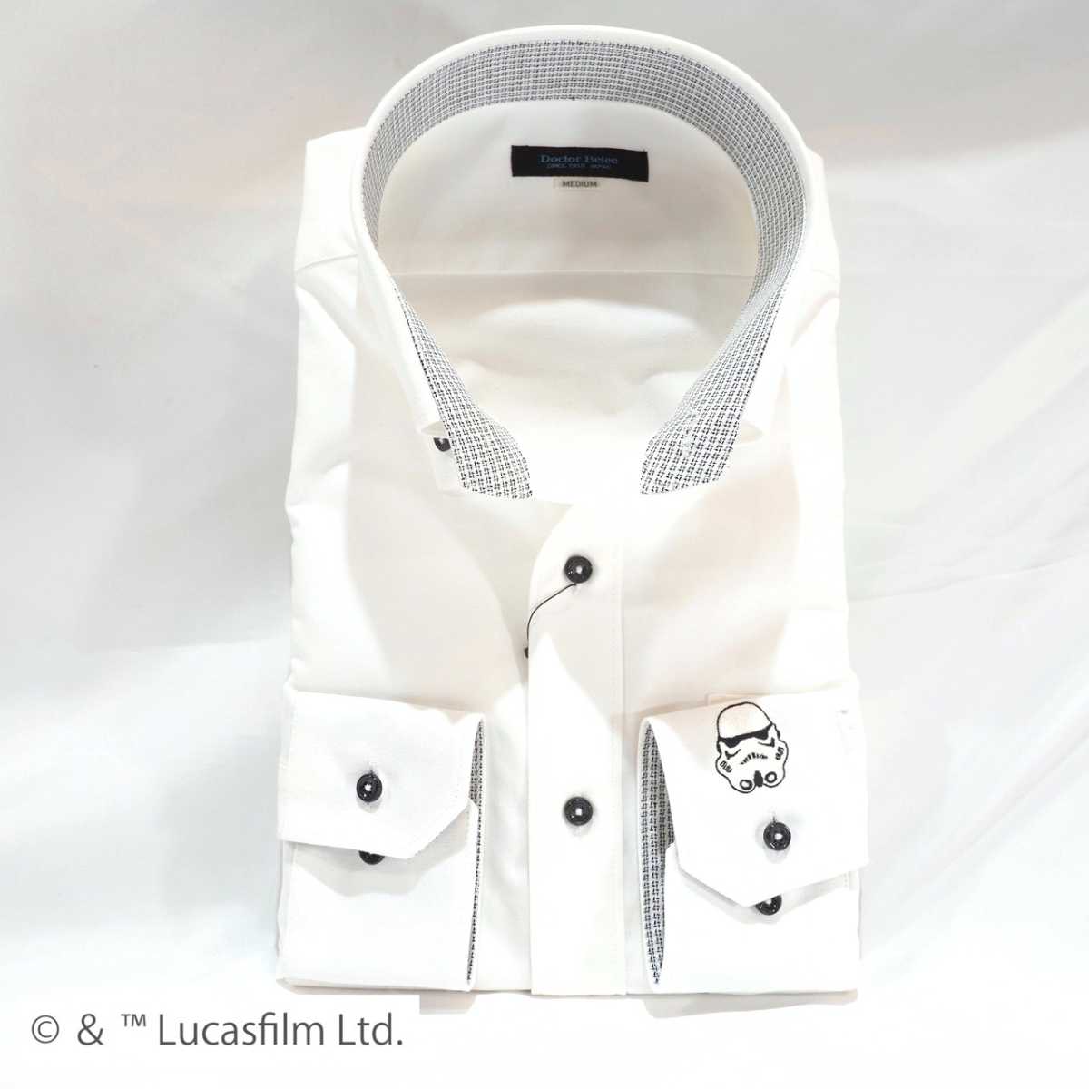 【STAR WARS / ストームトルーパー】長袖ワイシャツMサイズ