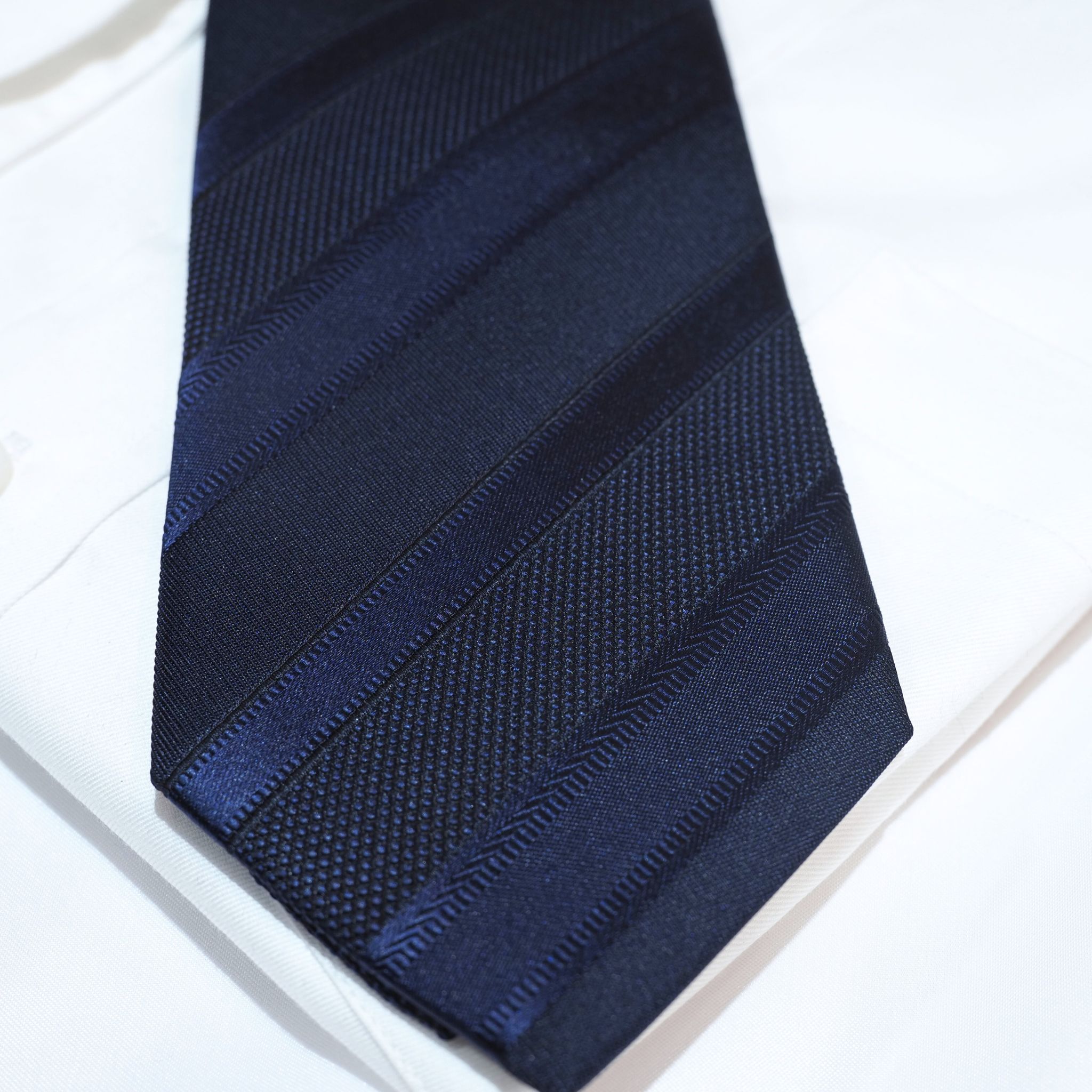 オリジナルソリッドタイ【紺】⑨